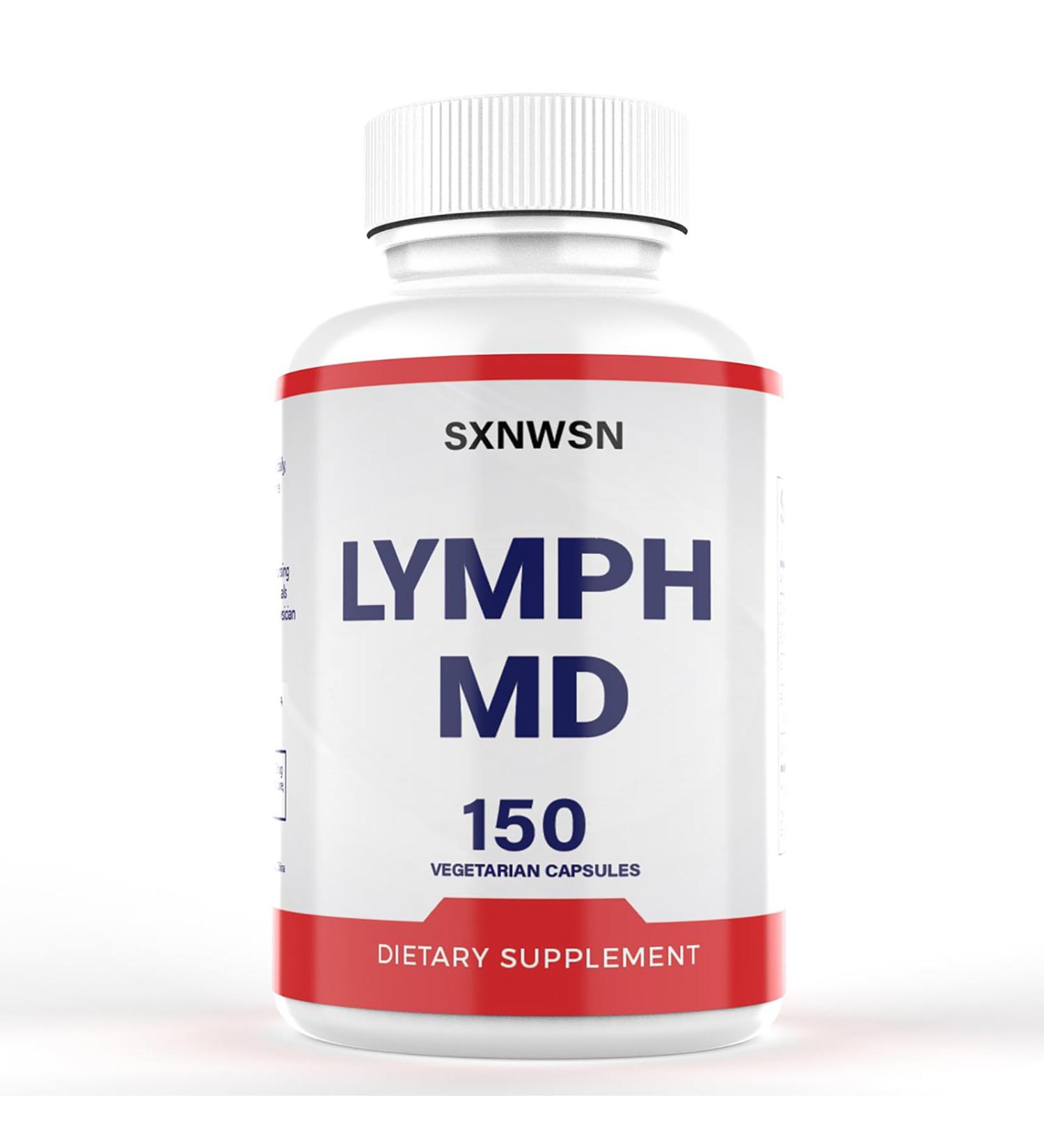 SXNWSN Lymph MD Comfort Capsules - Fast-Acting Dandelion & Bromelain Blend | Post-Meal Support for Foodies & Travelers Vegan Gentle Formula (150 Capsules) - Buy Online on GoSupps.com