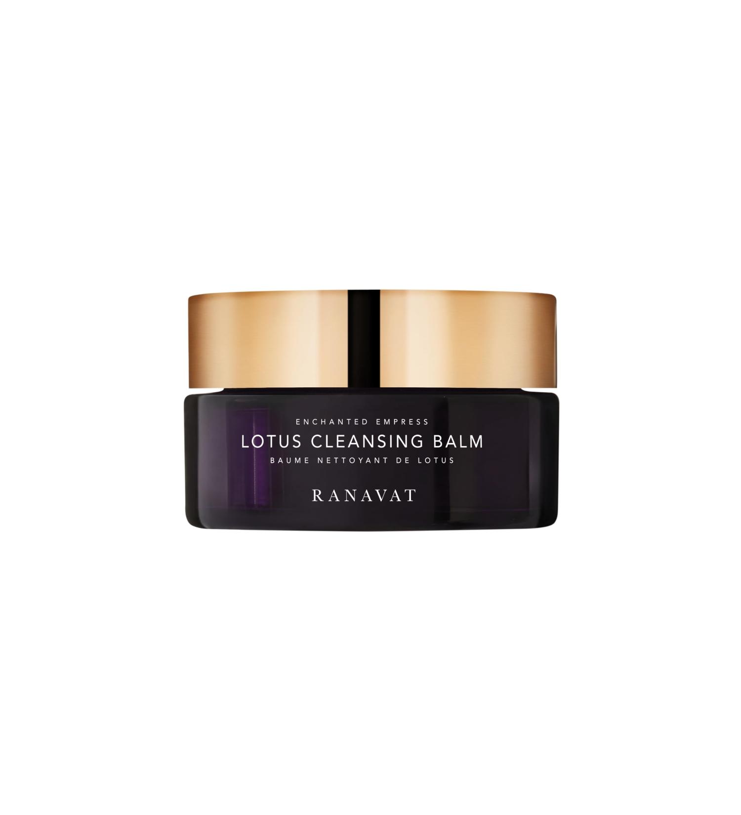 RANAVAT Lotus Facial Cleansing Balm - Gel to Milk Makeup Remover | Resurfacing Cleanser with Blue Tansy & Jasmine | All Skin Types (3.4 oz) - Shop Internationally - Buy Online on GoSupps.com