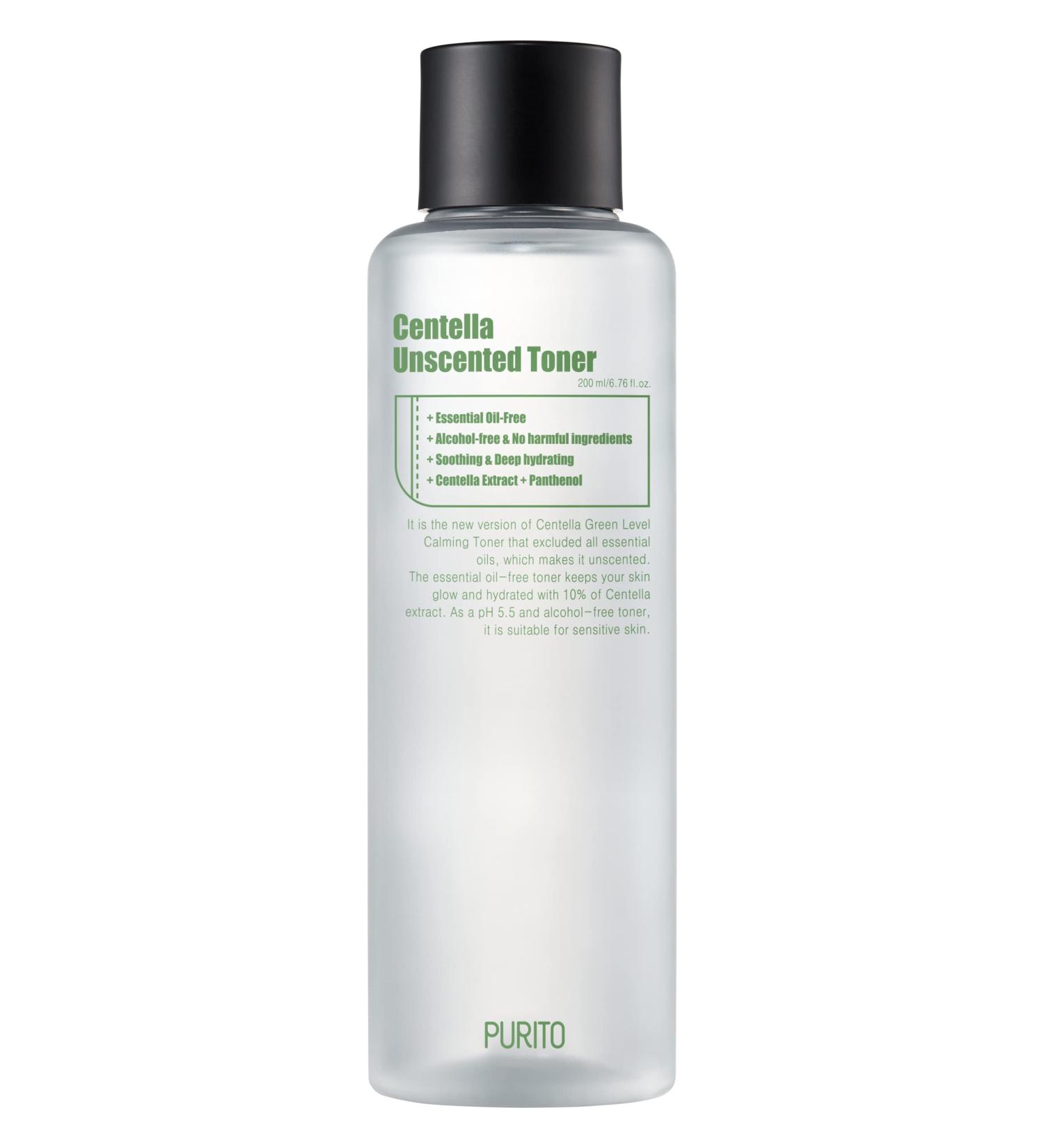 Purito Centella ongeparfumeerde toner 200ml - Buy Online on GoSupps.com