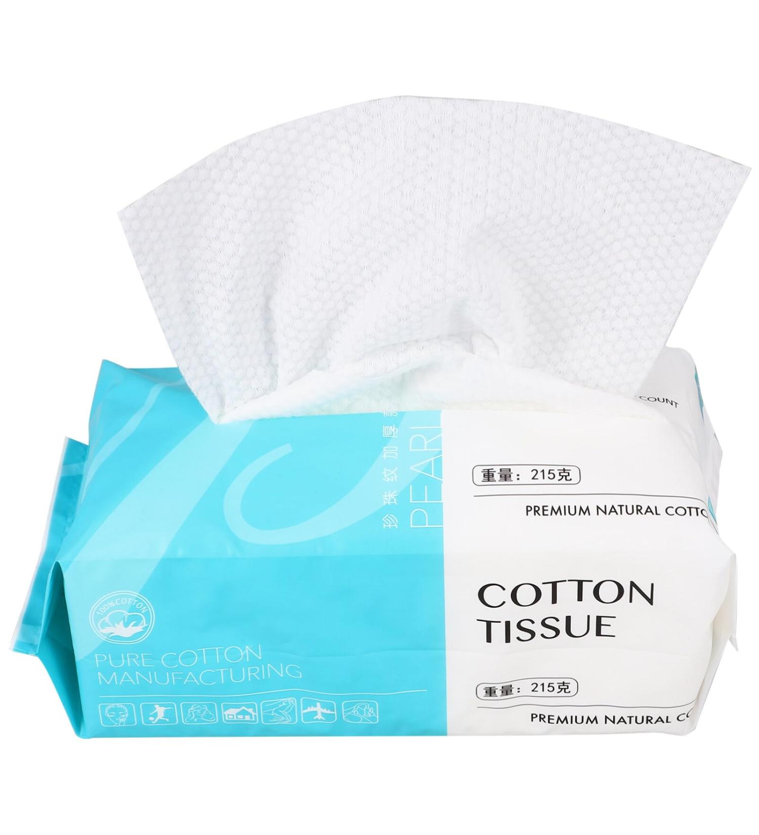 FRCOLOR Disposable Face Towels - Soft Thick Makeup Removing Facial Cloths for Travel - Buy Online on GoSupps.com