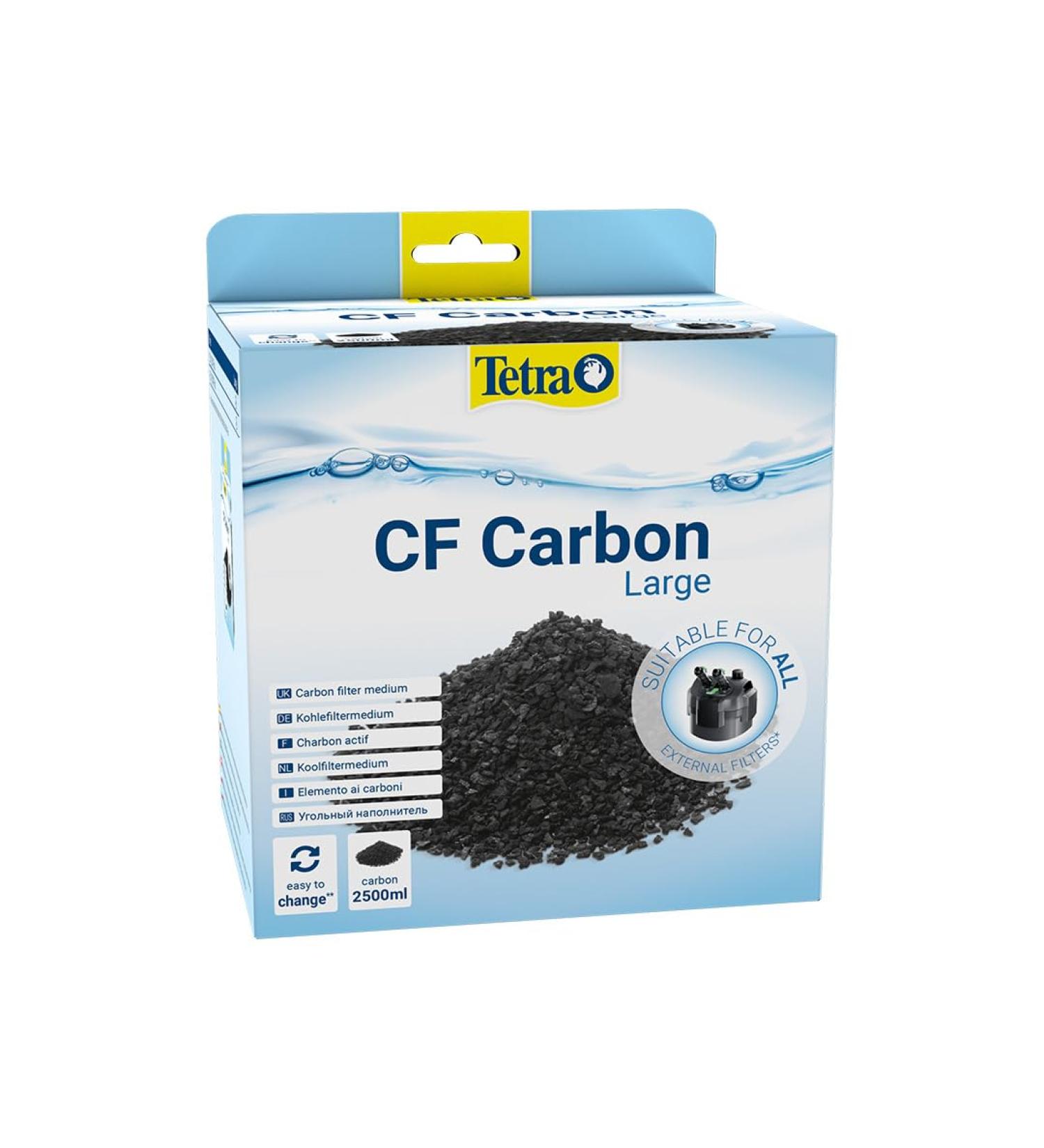 Tetra CF Carbon Large - carbon filter medium for the Tetra Aquarium external filters EX 1200 Plus and 1500 Plus L 1 piece (1 pack)