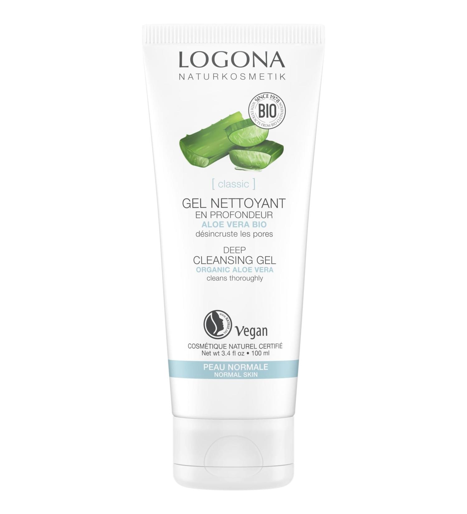 Logona Classic Deep Cleansing Gel with Organic Aloe Vera