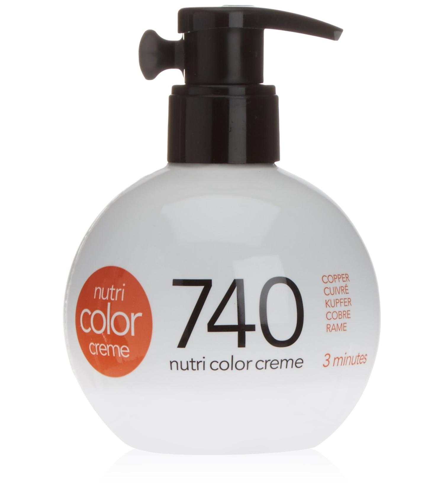 REVLON PROFESSIONAL Nutri Color Cr me 740 Copper 1 pack (1 x 250 ml)