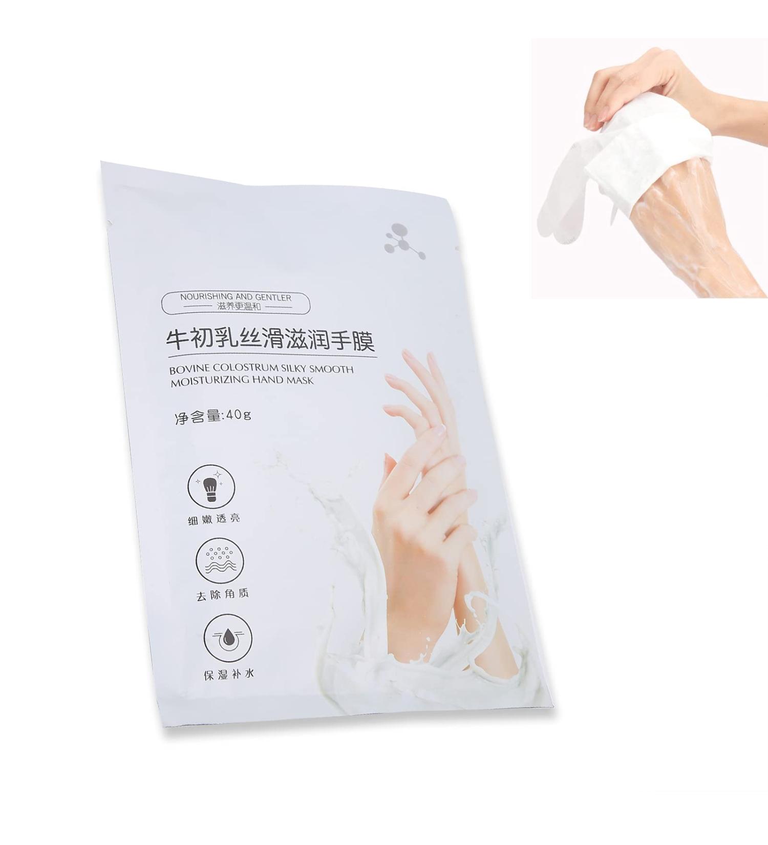Hands Moisturizing Gloves natural and organic moisturizing and nourishing hand mask Hand Skin Repair Renew Mask with infused collagen for women and men