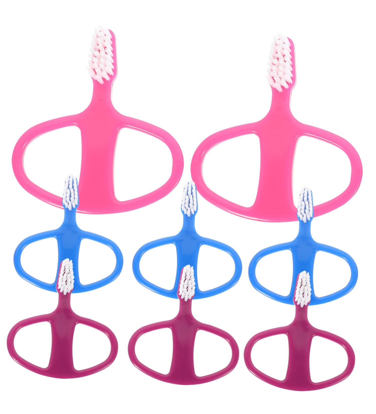 Nusitou 9th False Toothbrush - Ergonomic Toothbrushes for Adults Girls Children & Toddlers - Travel & Prosthesis Brush | International Shipping Available - Buy Online on GoSupps.com