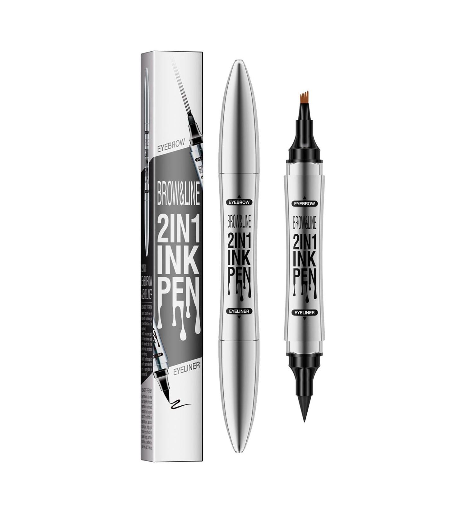 Eyebrow Pencil Eye Makeup Eyebrow Pen Natural Eyebrow Hair Long Lasting Liquid Eyebrow Pen Eyebrow Pencil (03) - Buy Online on GoSupps.com