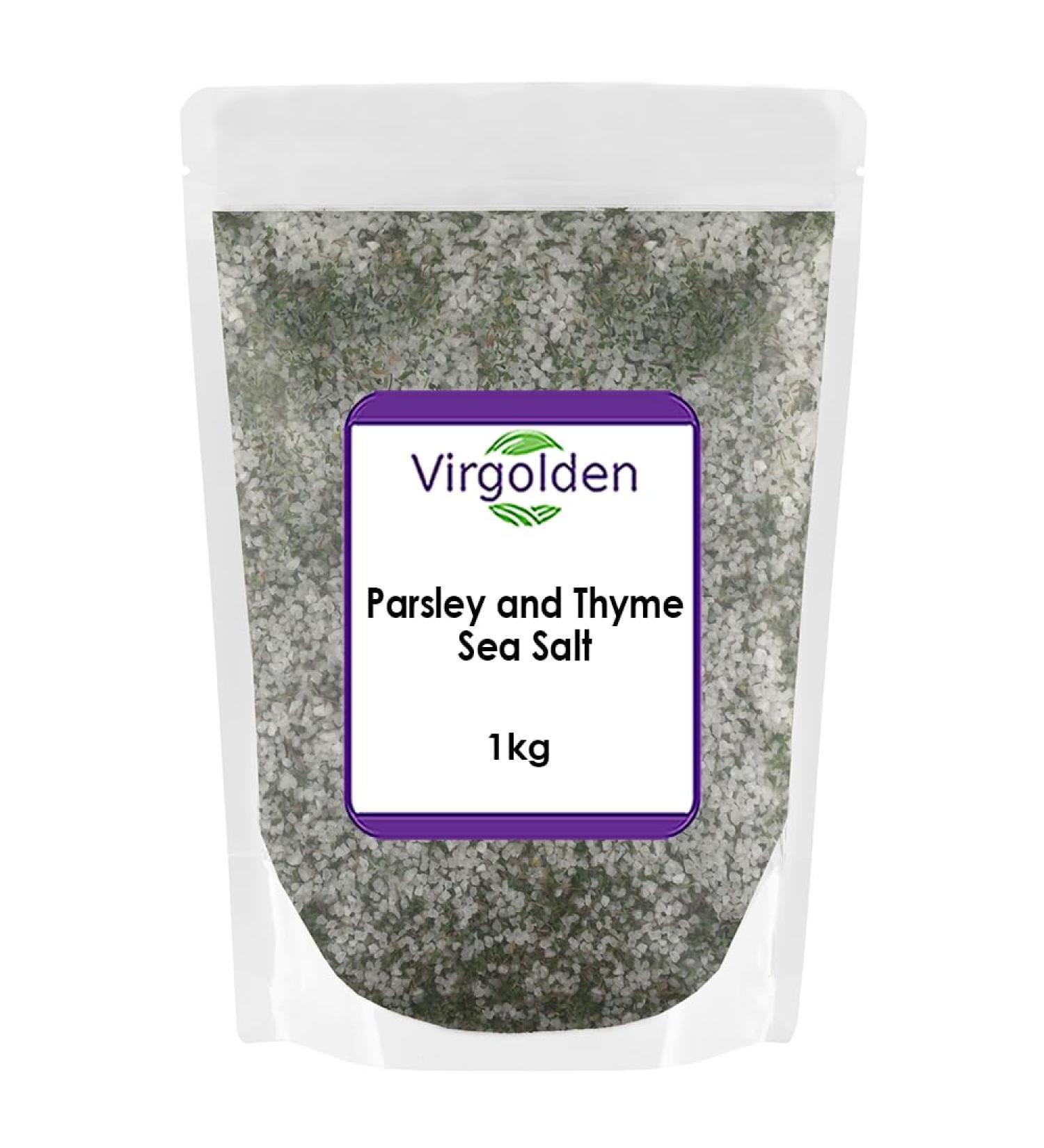 Parsley and Thyme Sea Salt 1kg by Virgolden
