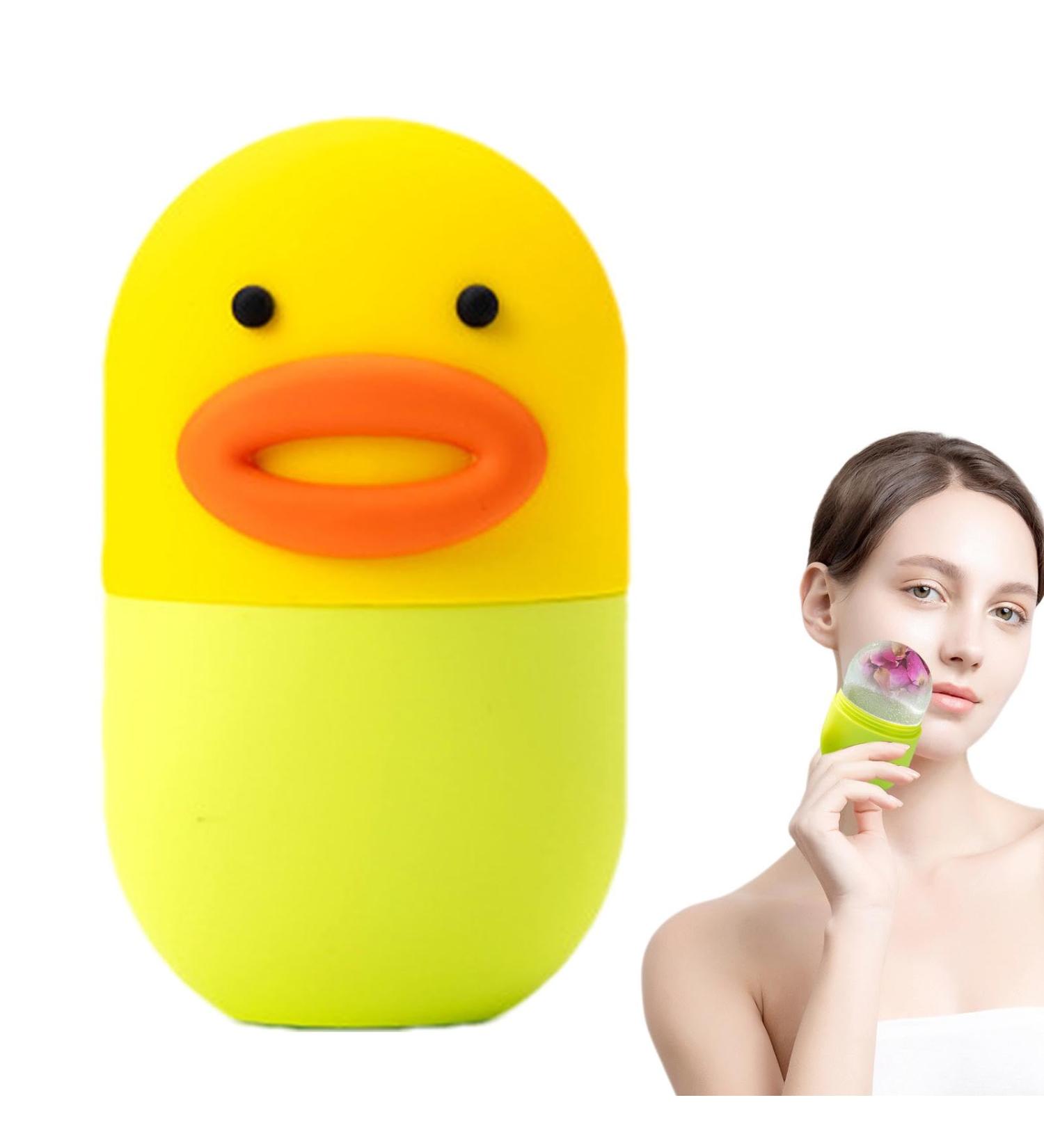 Ice Face Mold Cartoon Face Ice Cubes | Silicone Roller for Face Eyes and Neck Naturally Conditioning and Skin Care De-Puff Eye Bags - Buy Online on GoSupps.com