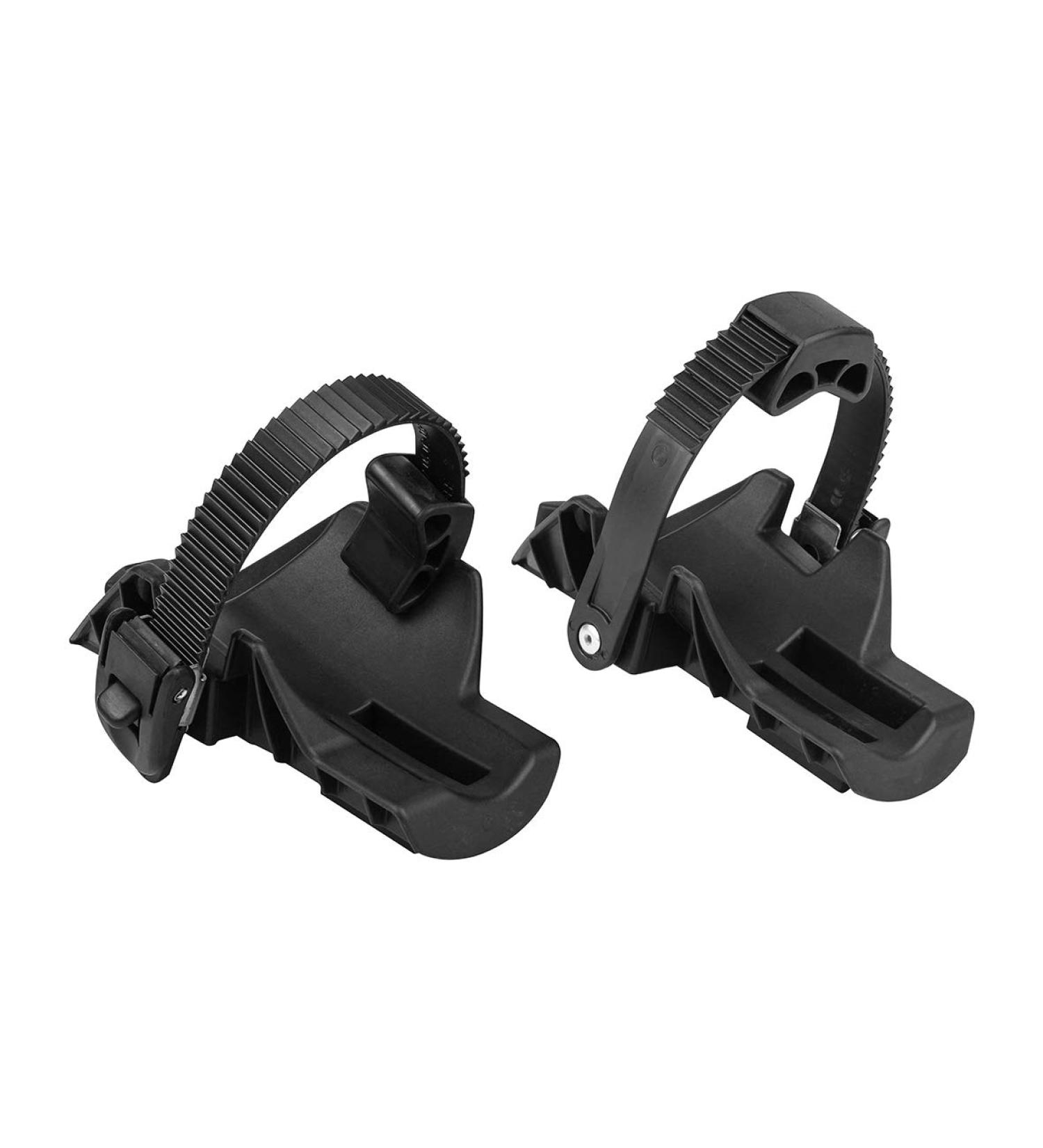 EUFAB Wheel Stopper for Wide Tires - 2-Piece Set for Bike Racks (Premium 2 2 Plus 3) - Ideal for Tires up to 3.25 Inches - Buy Online on GoSupps.com