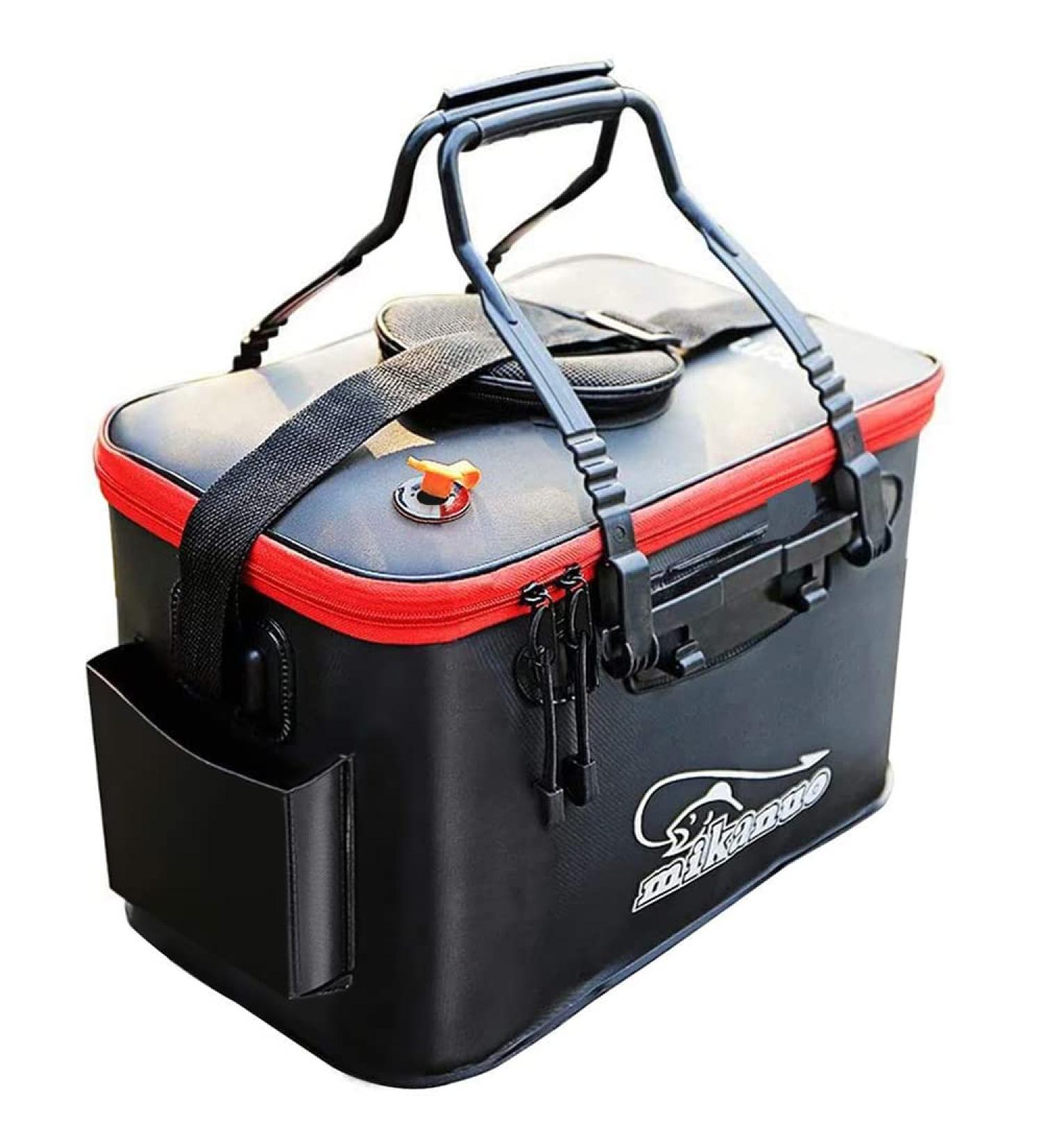 MR LION Foldable Fishing Bucket 8 Gallon - Multi-Functional Live Fish Container and Bait Keeper - Buy Online on GoSupps.com
