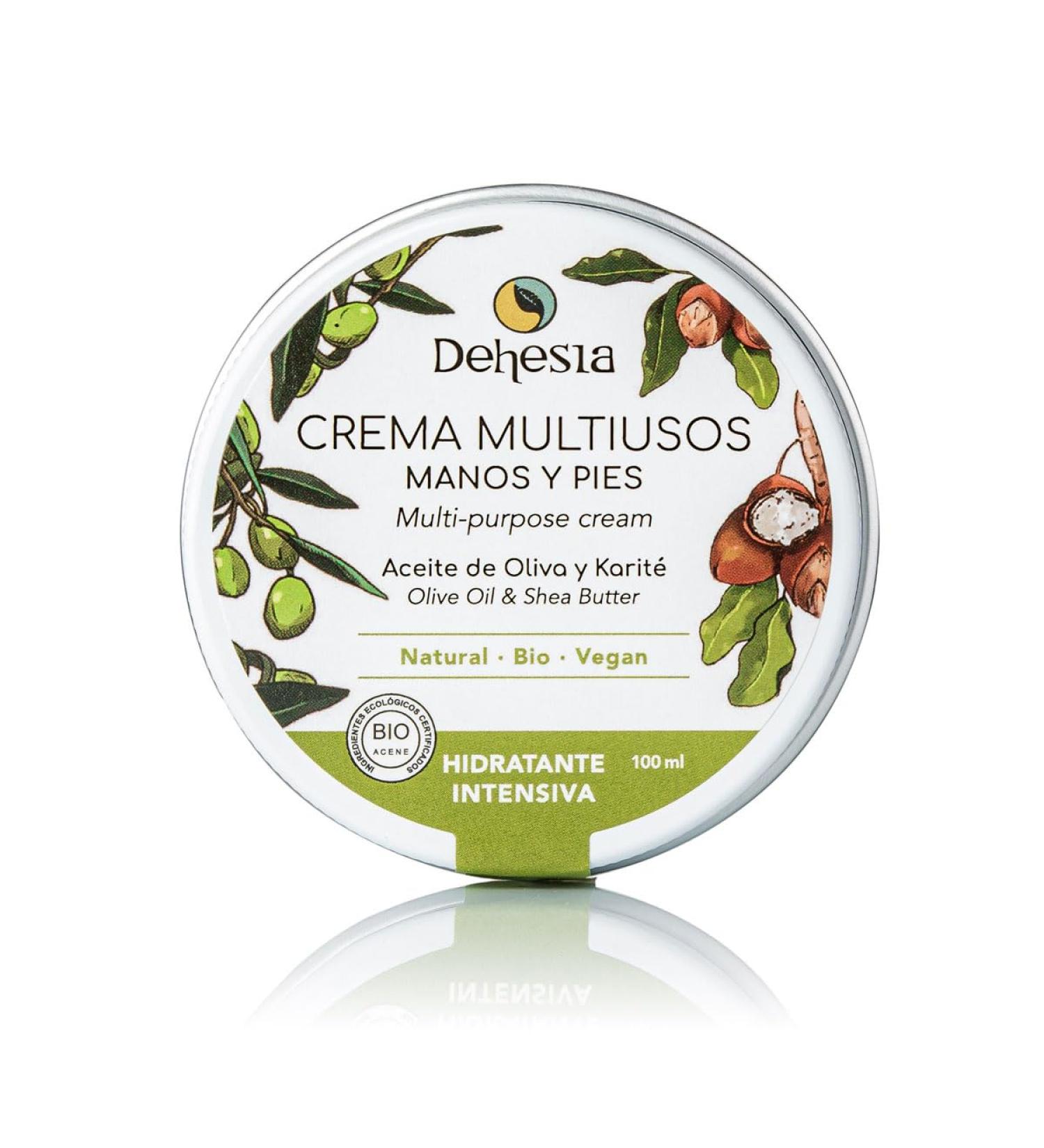  DEHESIA Organic ultra-hydrating hand and foot cream with olive oil and shea butter. Moisturizes nourishes and regenerates without leaving a trace. 100 ml - Buy Online on GoSupps.com