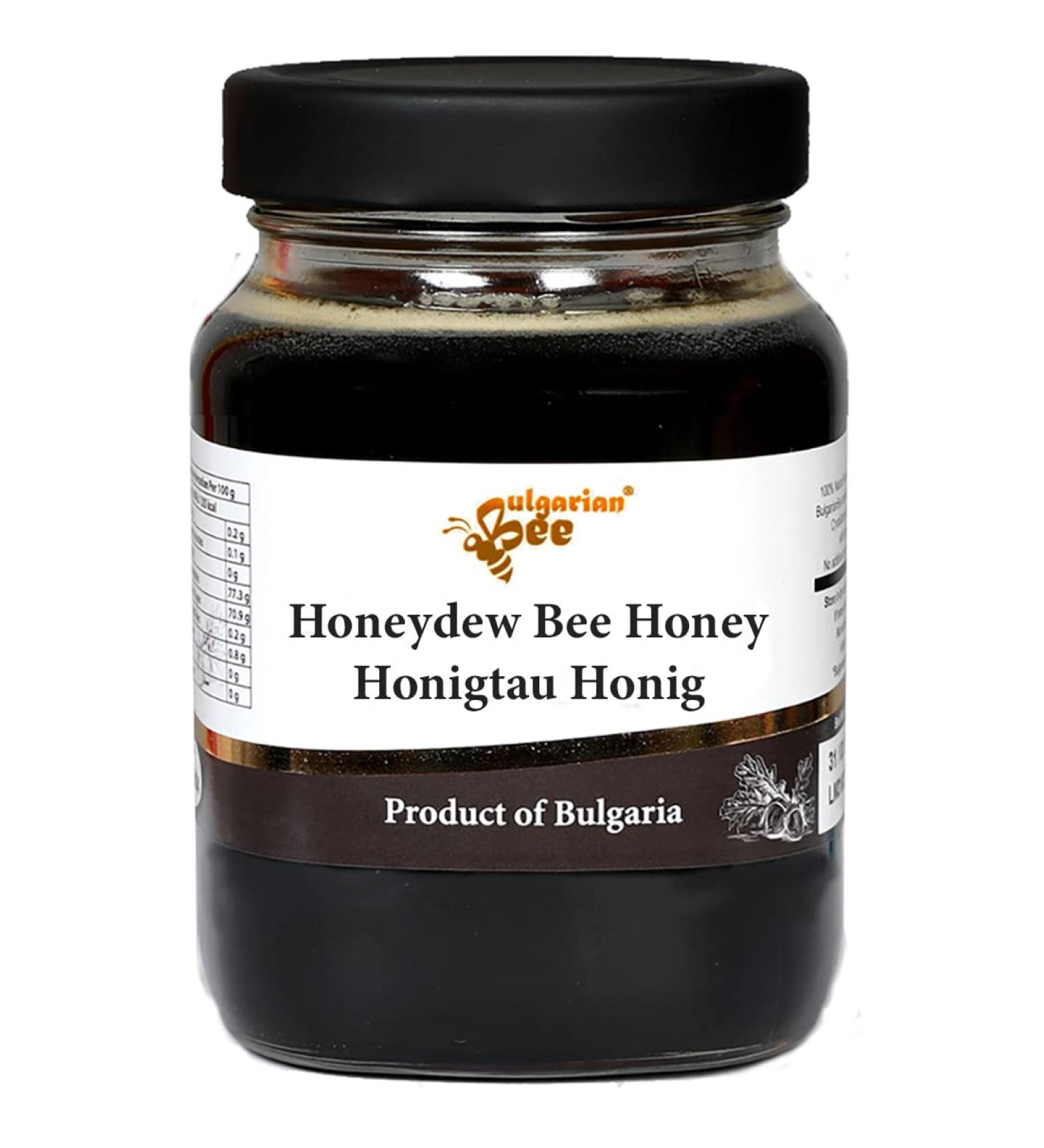 450 g Raw Black Forest Bee Honey Oak Honeydew from Aphids - Buy Online on GoSupps.com