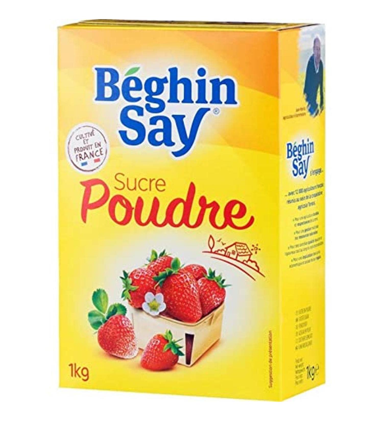 Begin Say Sugar Powder - Box of 1 kg