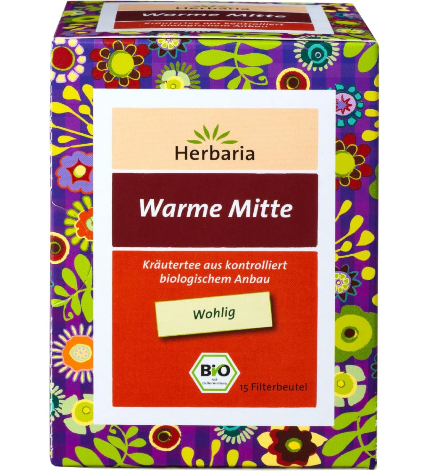 Herbaria Herbaria Organic Hot Tea 15 FB (6 x 24 g)