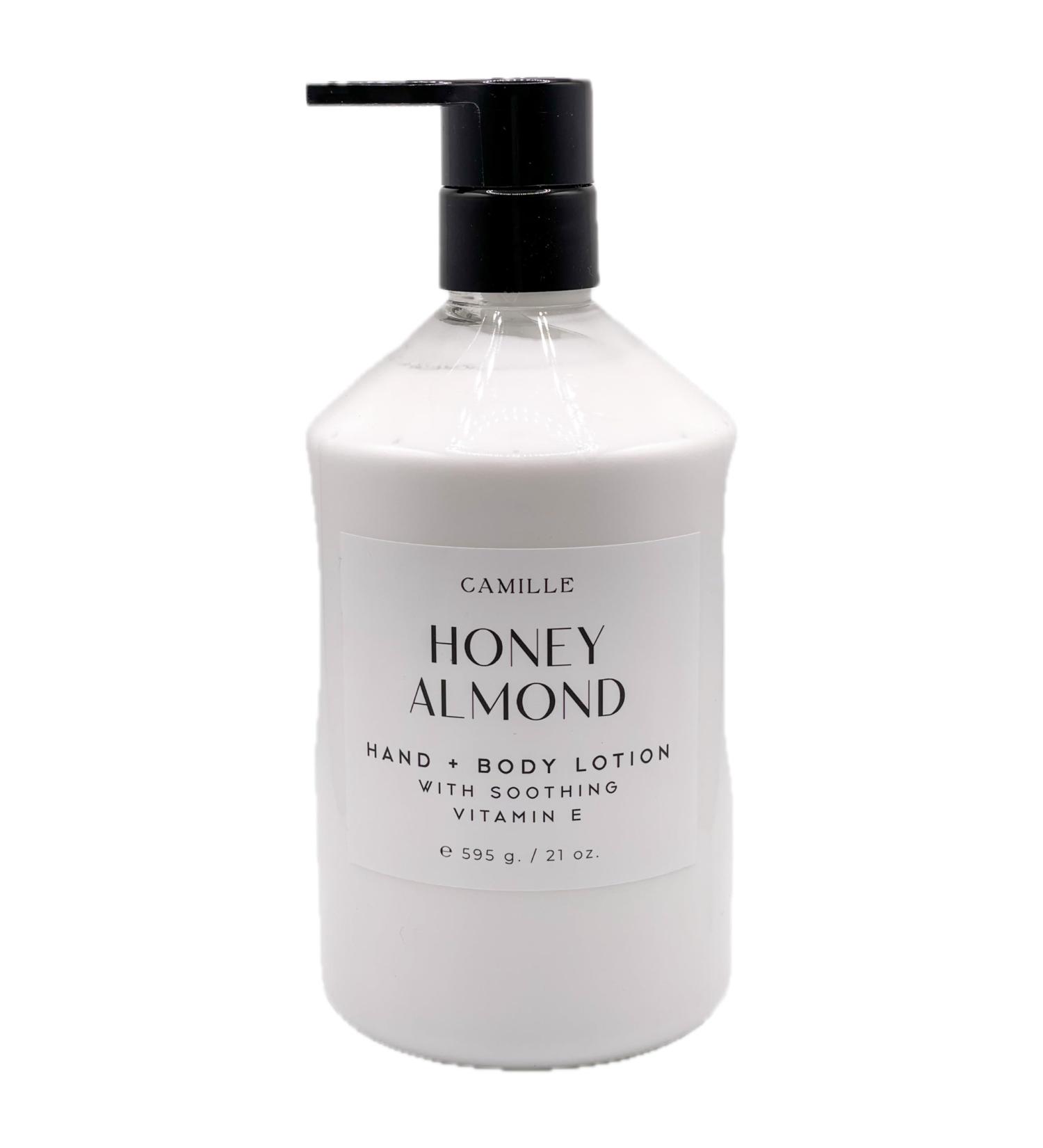 Honey Almond Hand And Body Lotion With Soothing Vitamin E 21 oz