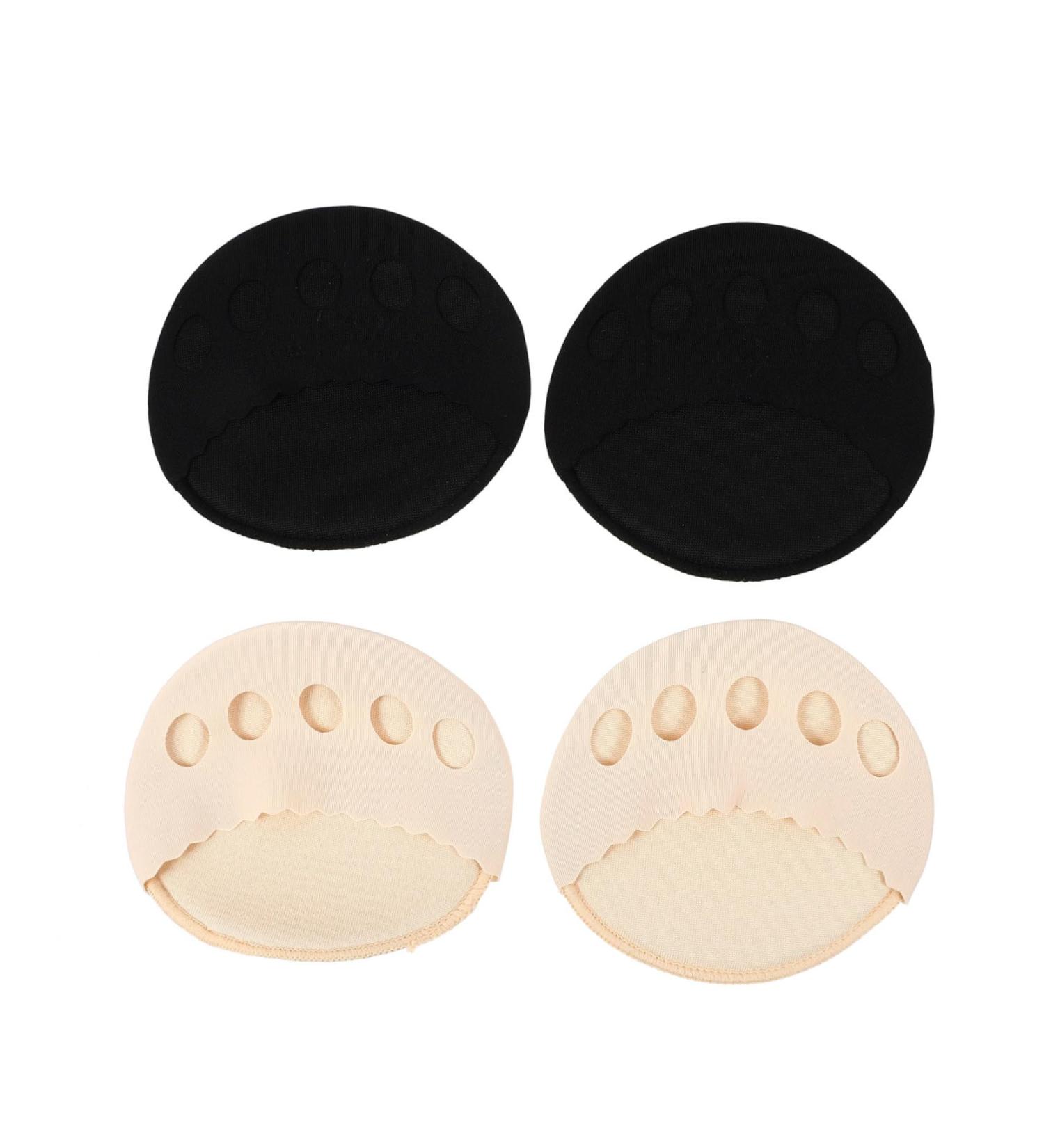 FRCOLOR Forefoot Pad Non Skid Socks - Comfortable Insoles for Heels & Sandals | 2 Pairs Cotton Socks for Women - Buy Online on GoSupps.com