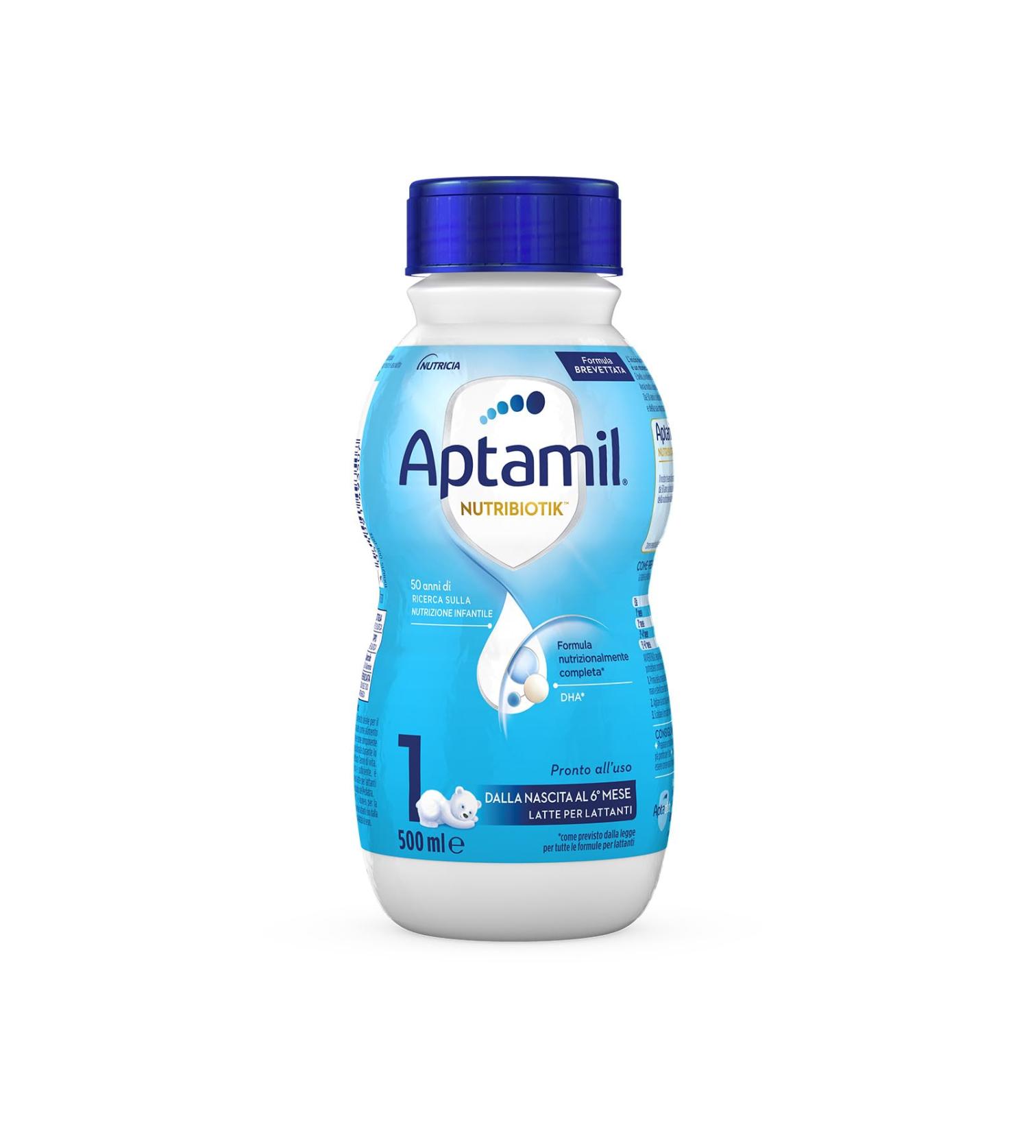 Aptamil 1 Liquid Milk for Infants 0-6 Months | 500ml | International Shipping Available - Buy Online on GoSupps.com