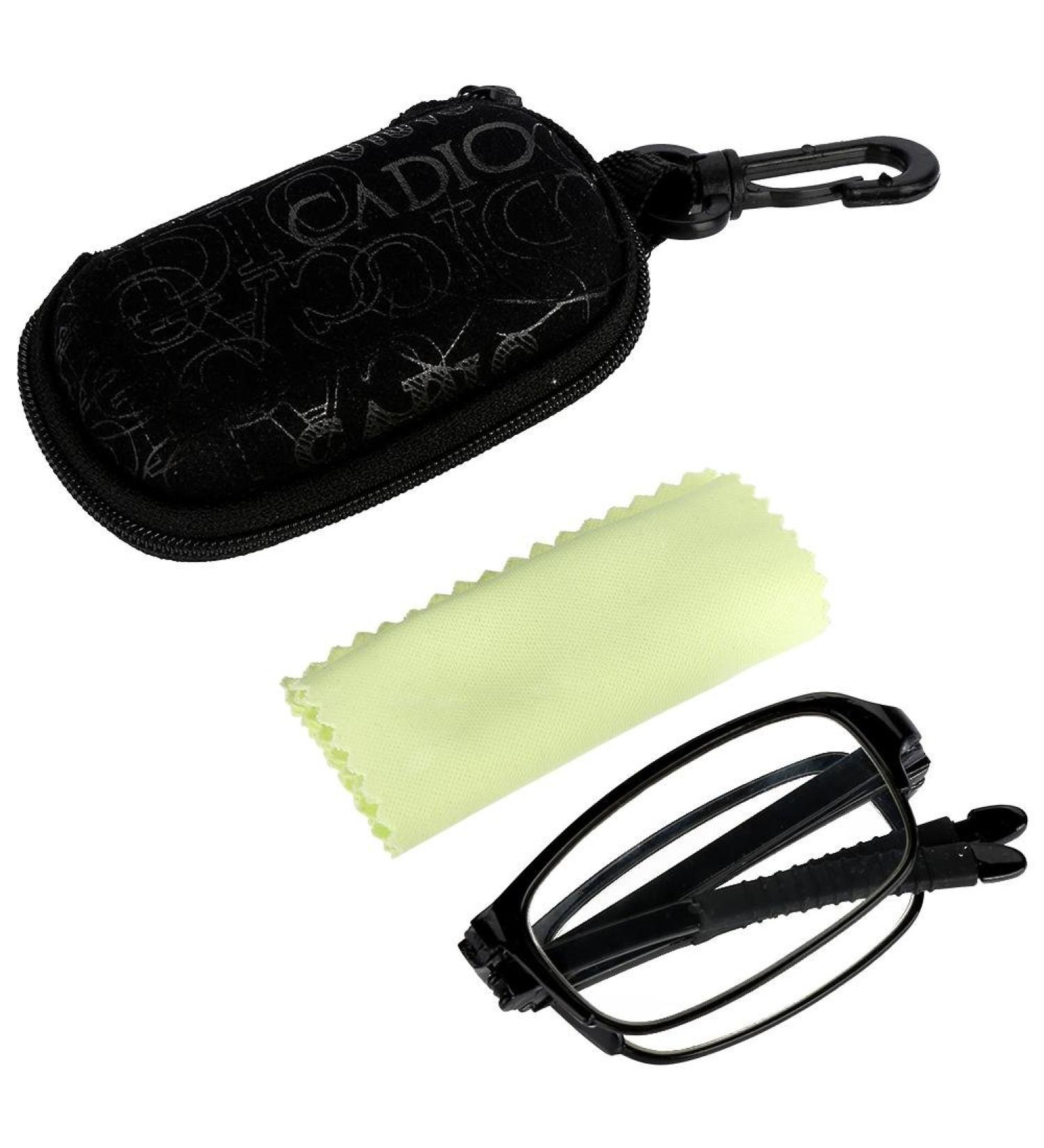 Qkiss Foldable Reading Glasses for Men & Women | Compact Fashion Eyewear | 2.0 Strength - Buy Online on GoSupps.com