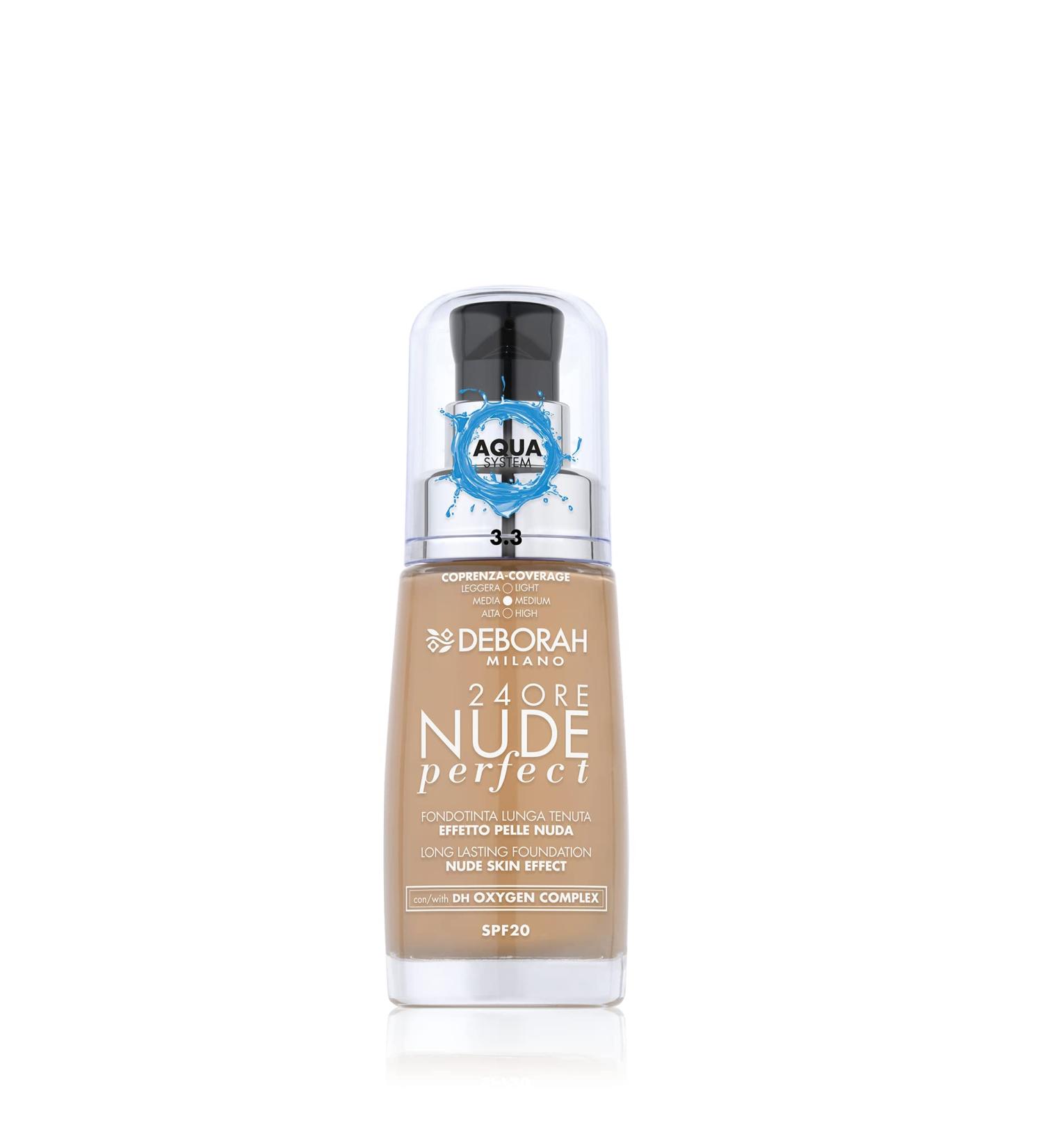  DEBORAH Deborah liquid foundation 24 hours nude N 3.3 gold - Buy Online on GoSupps.com