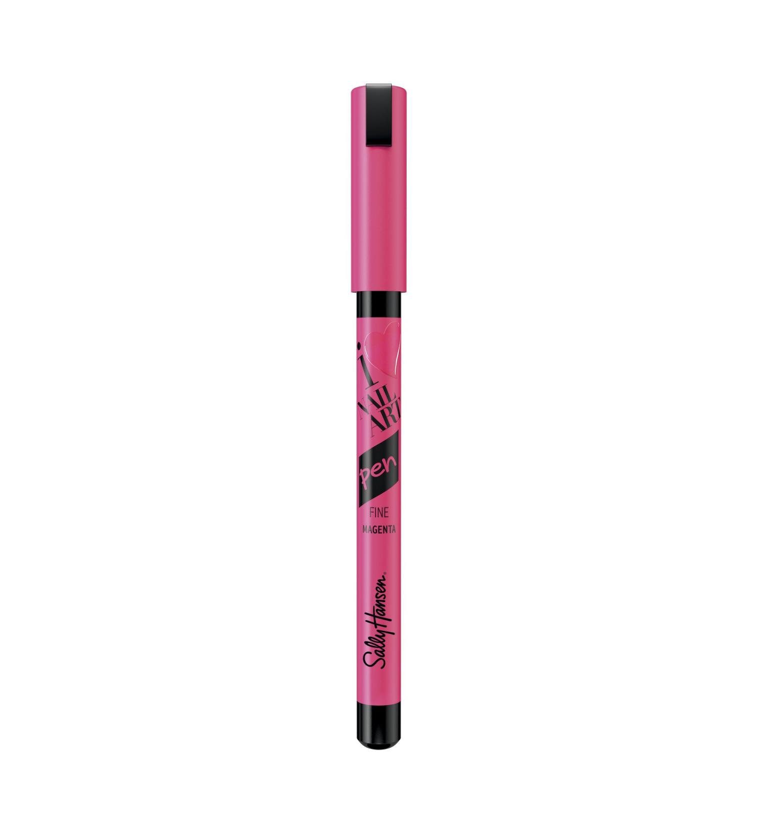 Sally Hansen Nail Art Pens in Magenta - 0.04 fl oz - Buy Online on GoSupps.com