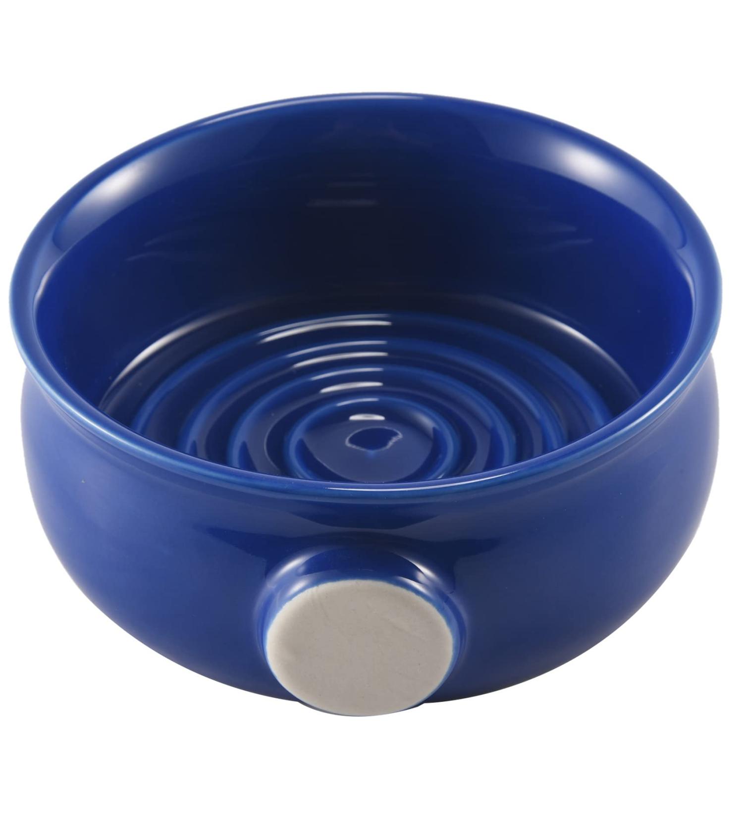 Buy Gkhowiu Royal Blue Ceramic Razor for Men - Perfect for Shaving Brush & Soap | International Shipping - Buy Online on GoSupps.com