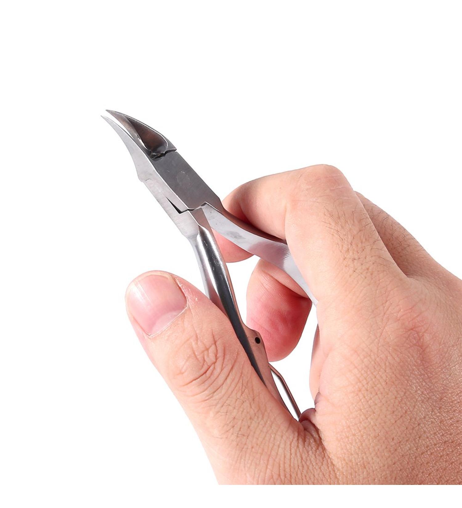 Professional Toe Nail Clippers for Thick Nails Stainless SteelToenail Clippers Ingrown and Cuticle Nipper Trimmer Manicure Tools - Buy Online on GoSupps.com