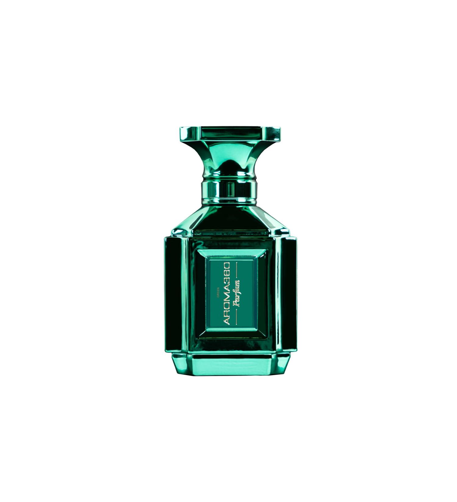 Aroma360 Parfum - Men's Cologne & Women's Perfume - Unisex Eau de Parfum - Luxurious Fragrance Oil - Scents Include Coconut Bergamot & Valencia Orange - Green 50mL/1.7 fl oz Green 1.7 Fl Oz (Pack of 1)