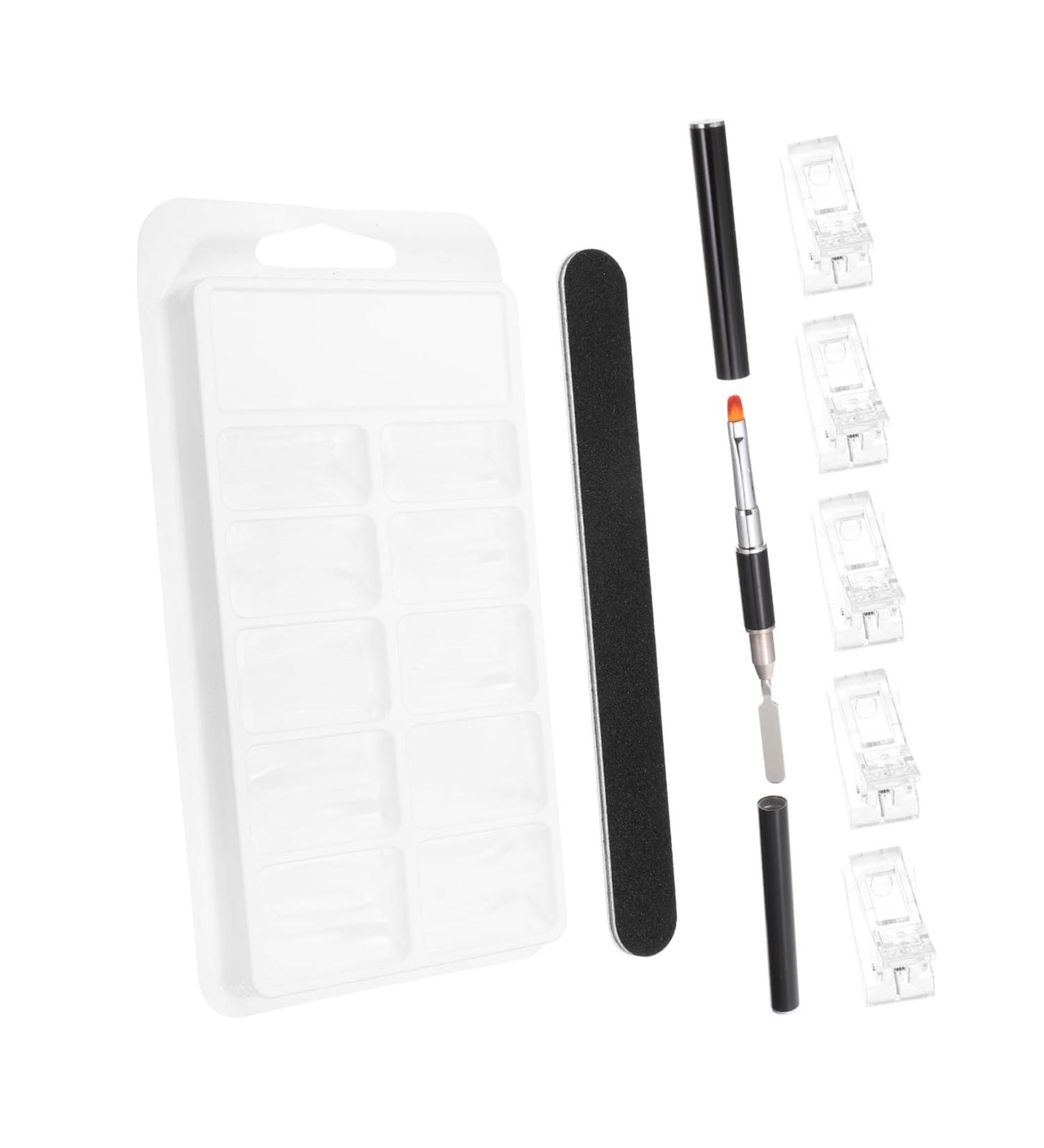 POPETPOP 1 Set Manicure Tools Set Gel Nail Extensions Kit Nail Clip Tools Nail Tips Forms Manicure Extension Molds Nail Art Tool Nail Gel Manicure Art Tools Buffer Cosmetic Stainless Steel - Buy Online on GoSupps.com