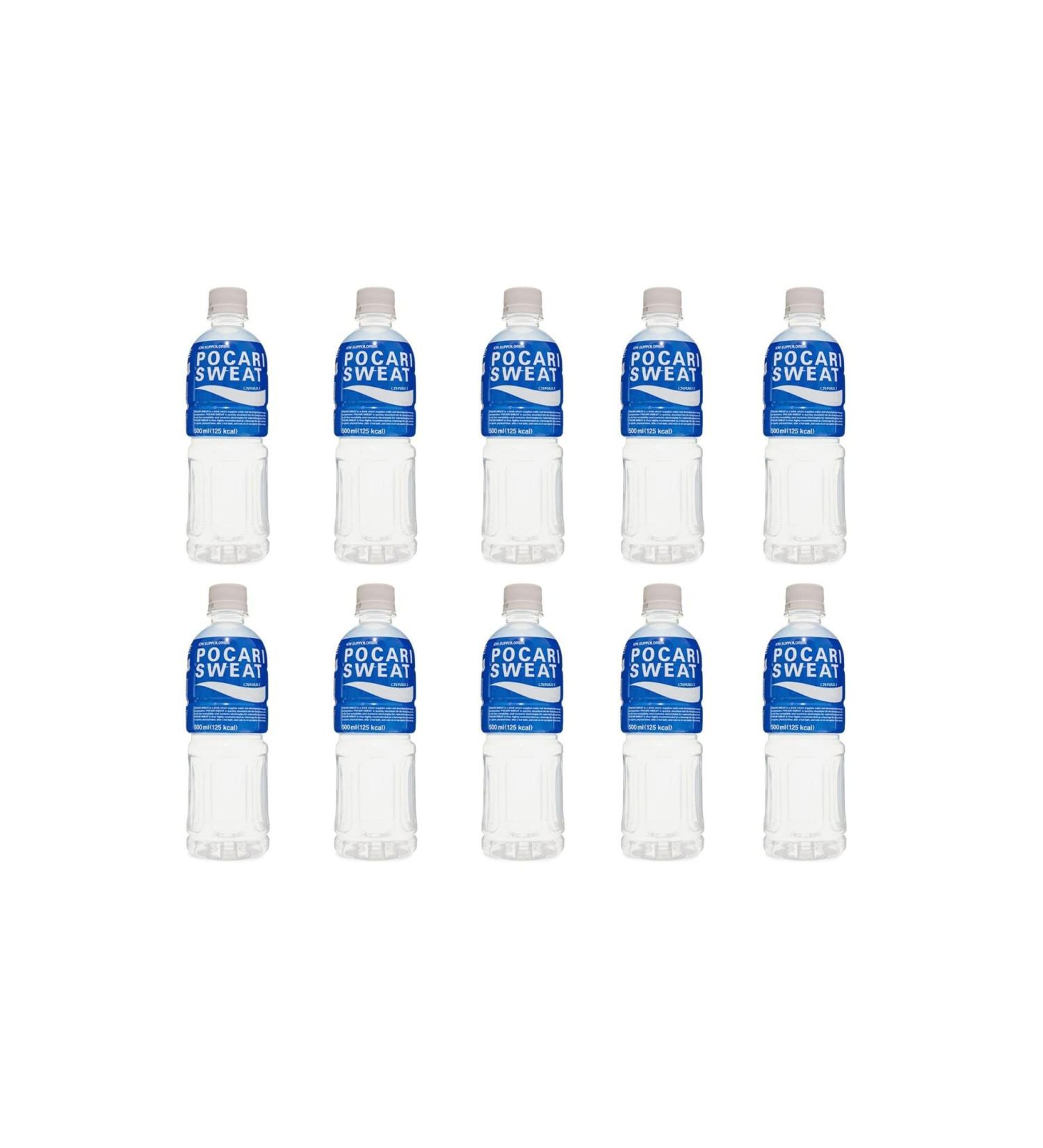 Pocari Ion Supply Sweat Functional Soft Drink 500ml Bottle (Pack of 10) by CNMART - Buy Online on GoSupps.com