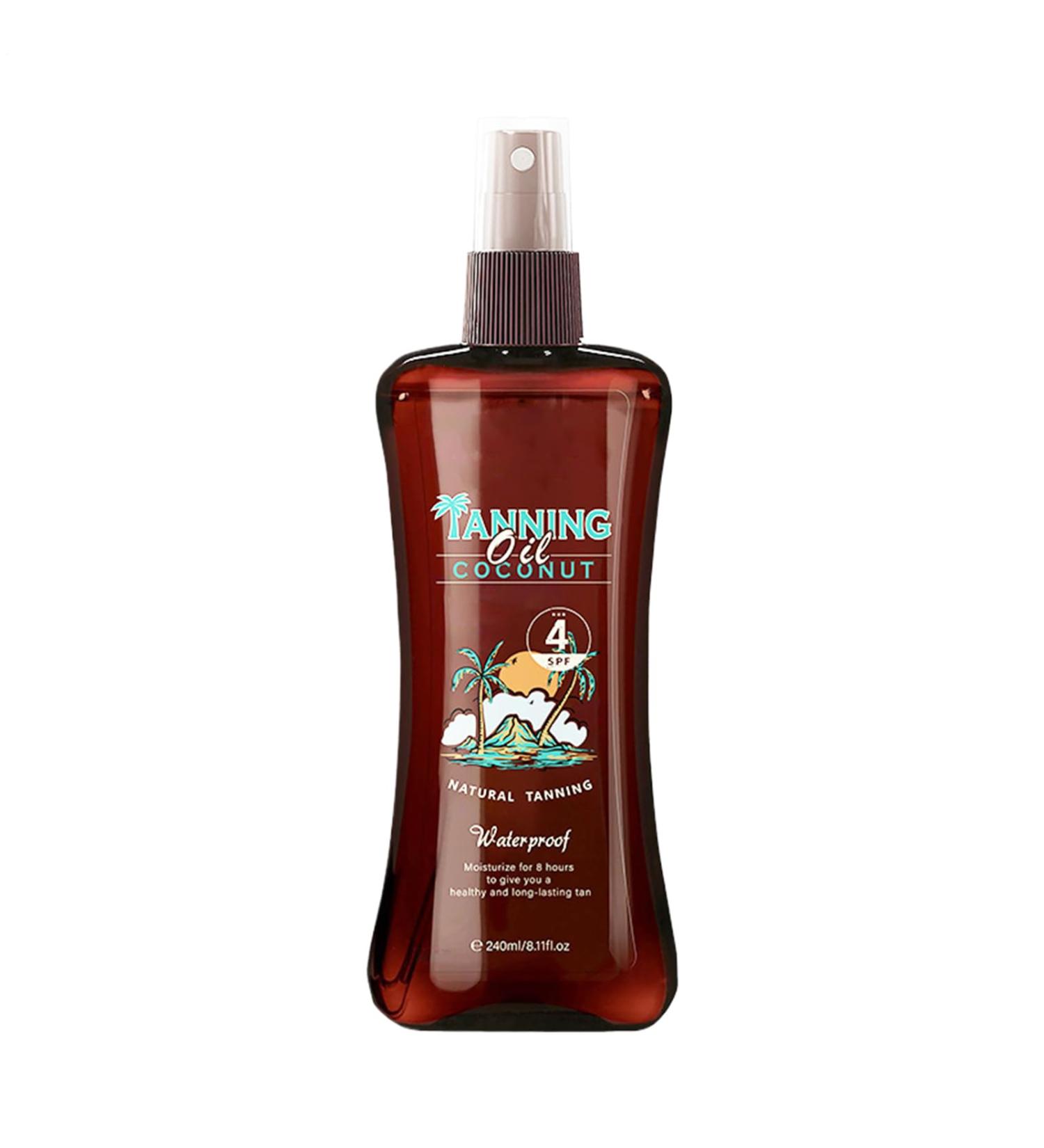 Self-Tanning Lotion 240ml Travel Size - Long-Lasting Natural Body Cream for Pool Beach Holidays Travel Summer - Buy Online on GoSupps.com