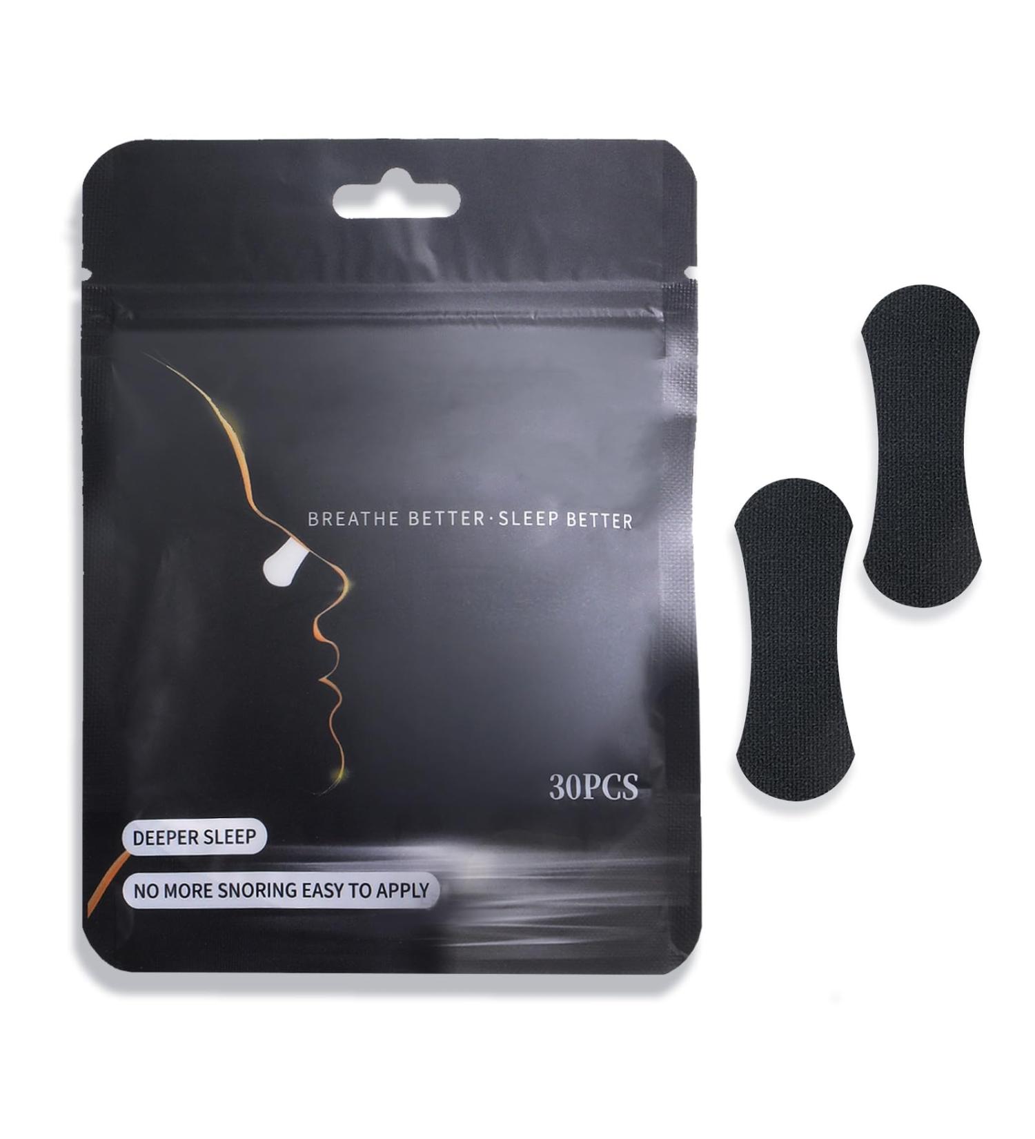 Extra Strength Nasal Strips - 30 Ct | Stop Snoring & Nasal Congestion Relief for Better Sleep - Effective Anti-Snoring Solution for Men & Women - Buy Online on GoSupps.com