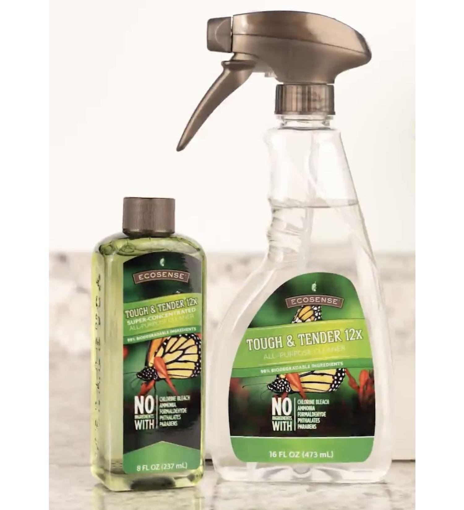 Tough & Tender Natural Cleaner - Melaleuca - NEW 12X Concentrate Makes 96 fl oz With spray bottle - Buy Online on GoSupps.com
