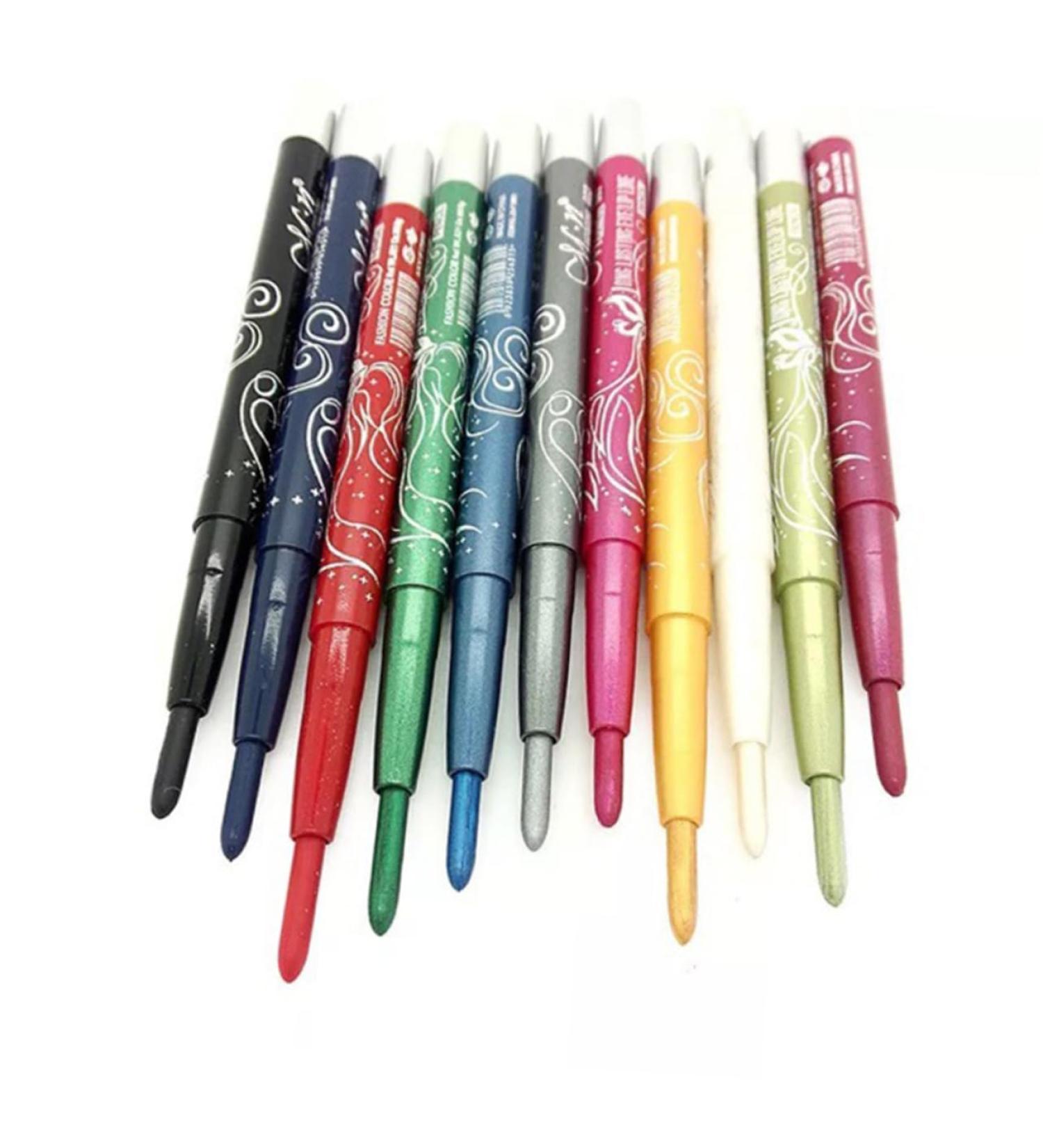  Beaupretty Beaupretty Set of 12 Eyeshadow Luster Eye Shadow Pen Easy to Control Cosmetics for Women - Buy Online on GoSupps.com