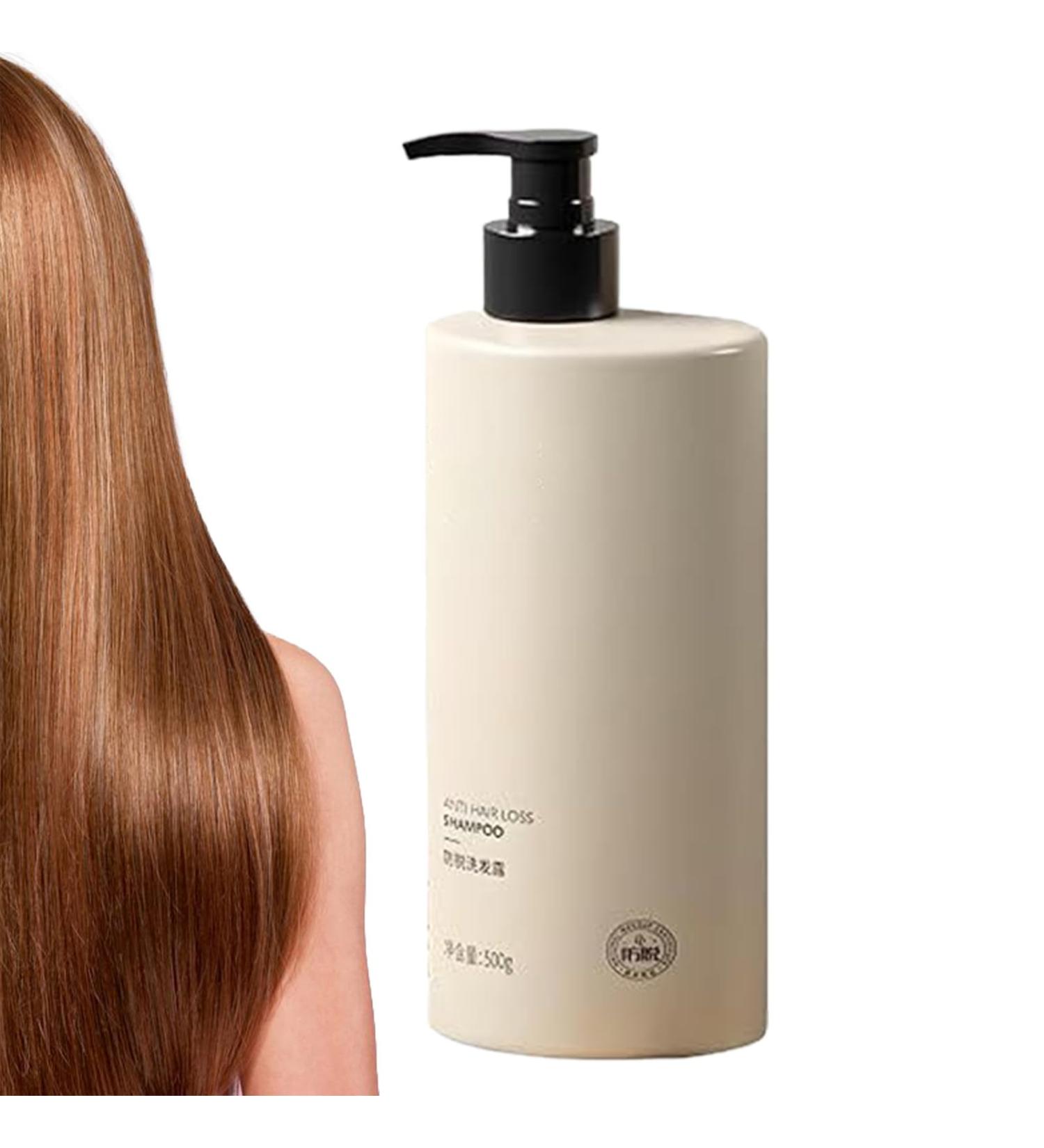 Shampoo Against Hair Loss 500 Grams Natural Strengthening Conditioner For Hair Shampoo against hair loss for women soothing scalp and deep hydration - Buy Online on GoSupps.com