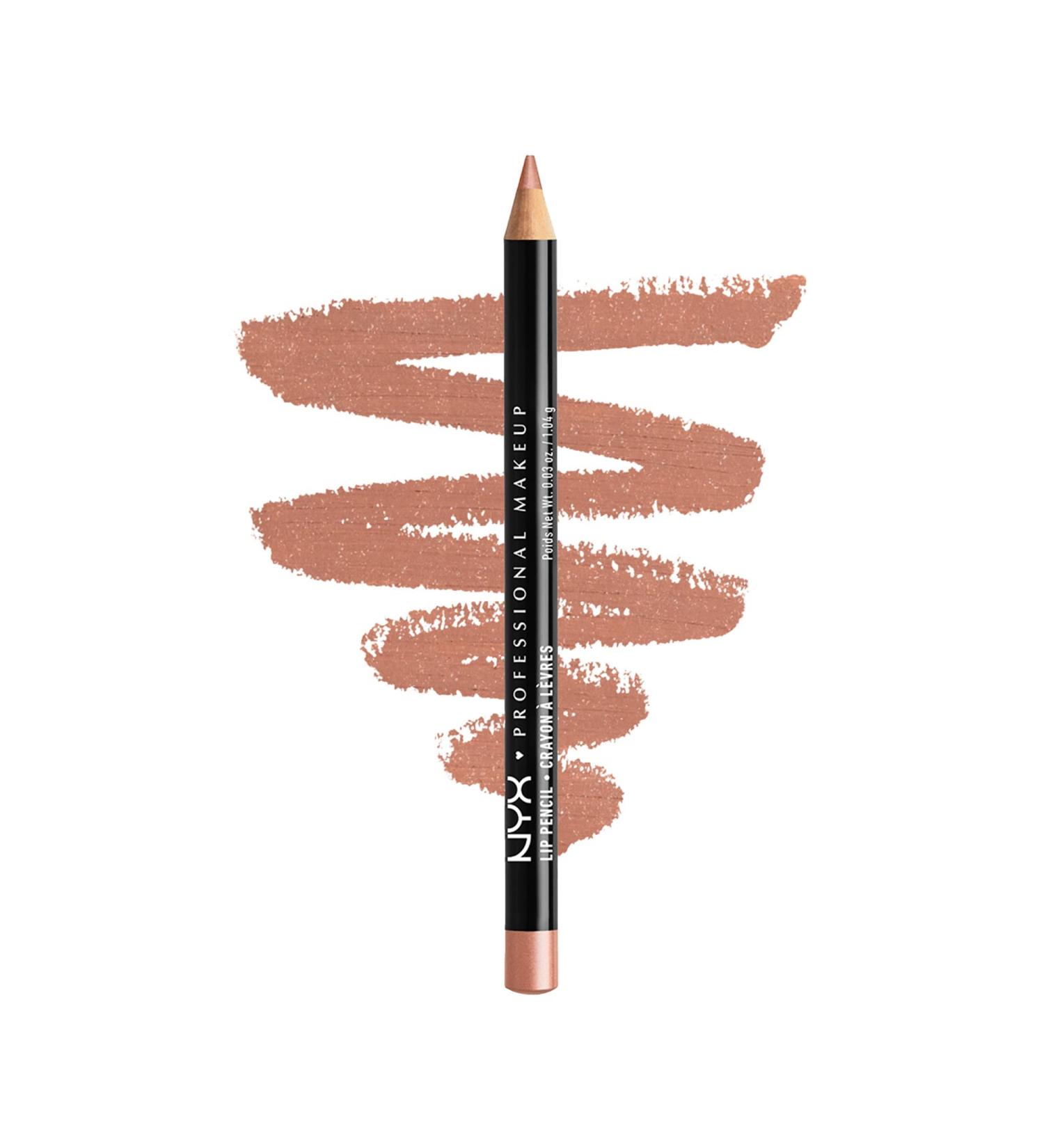 NYX Slim Lip Pencil - Long-Lasting Creamy Beige Lip Liner | NYX Professional Makeup - Buy Online on GoSupps.com