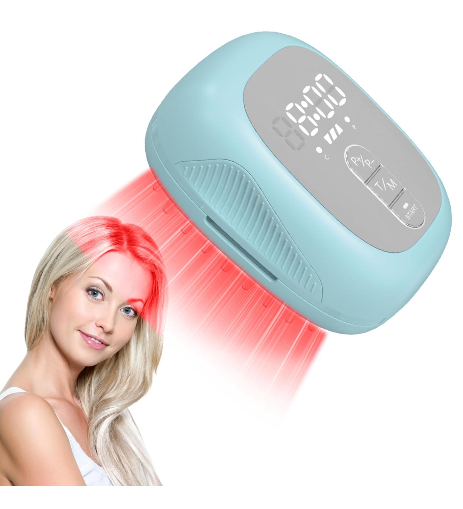 Peigne de croissance des cheveux laser th rapie par lumi re rouge pour la croissance des cheveux traitement de la perte de cheveux au laser pour hommes et femmes traitement des cheveux clairsem s bleu - Buy Online on GoSupps.com
