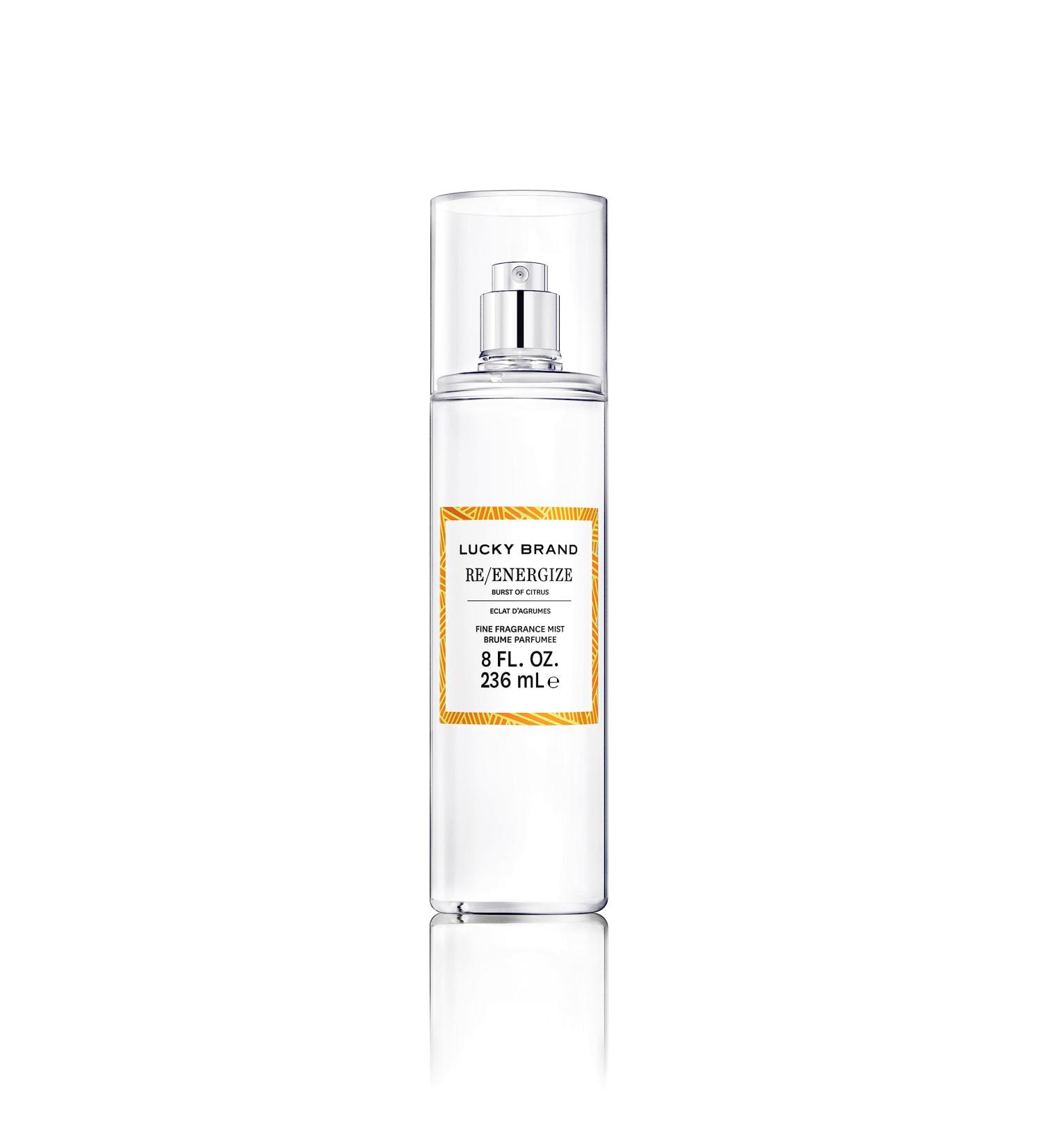 Lucky Brand Re/Energize The New Sustainably-Inspired & Exhilarating Mood-Evoking Unisex Fine Fragrance Mist For Women & Men 8.0 Fl Oz (Pack of 1) Lucky RE/Energize 8 Fl Oz (Pack of 1) - Buy Online on GoSupps.com