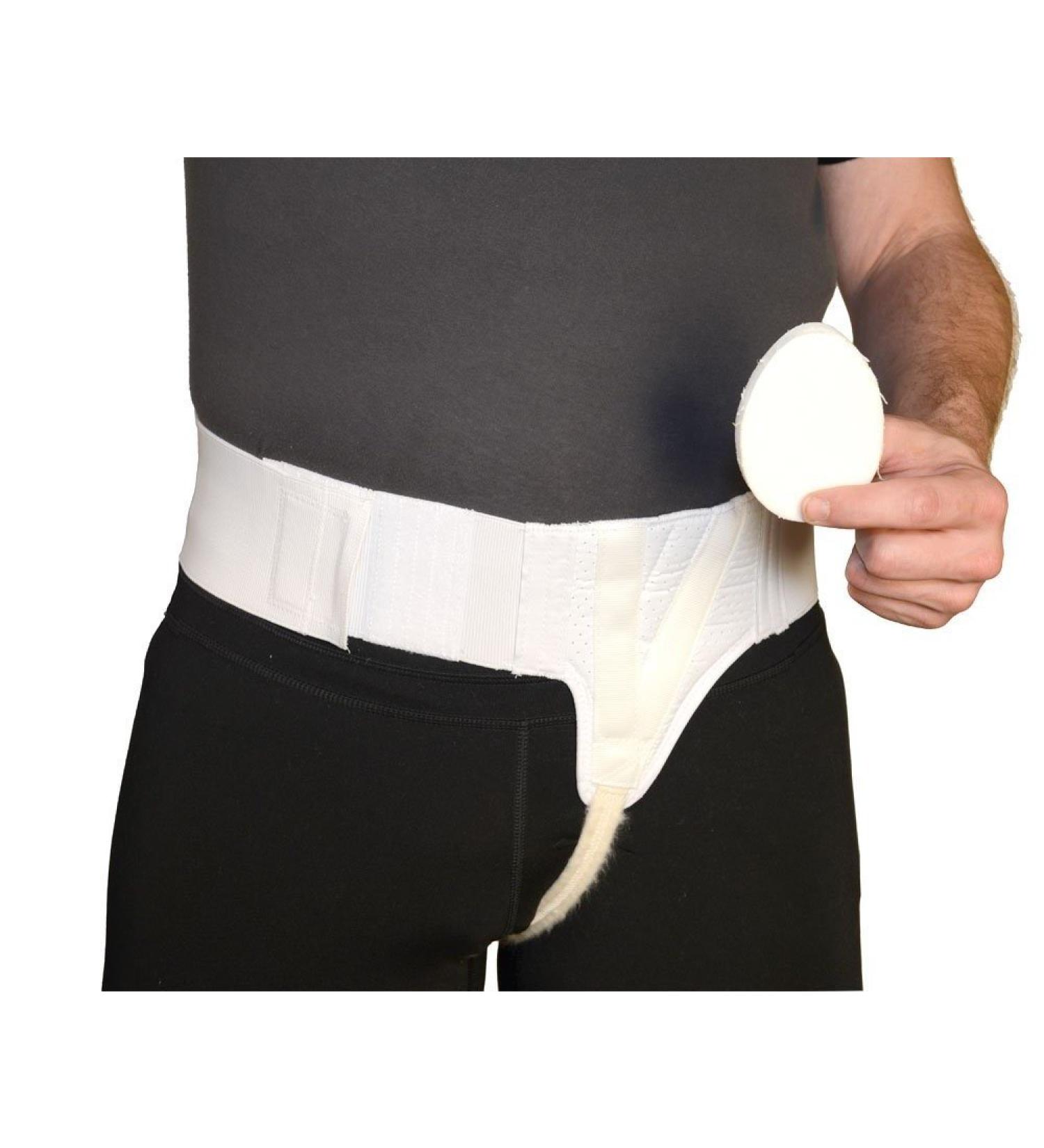 Buy MTS Left Side Hernia Support Truss Belt with Compression Pad for Men - XL | International Shipping Available - Buy Online on GoSupps.com