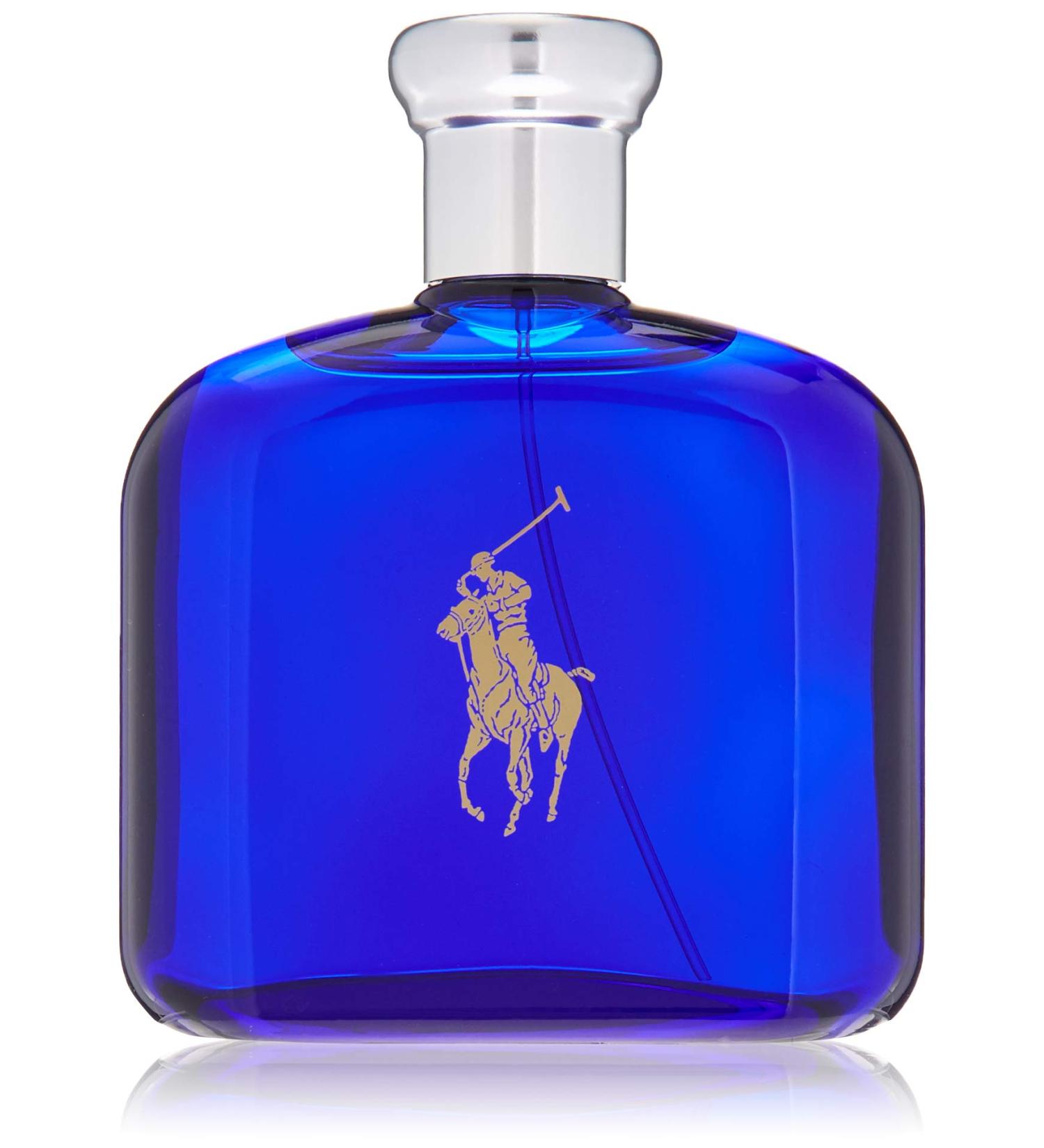 Polo Blue by Ralph Lauren Eau De Toilette Spray 4.2 oz - Fresh Basil Scent - 4.2 Fl Oz - Buy Online on GoSupps.com