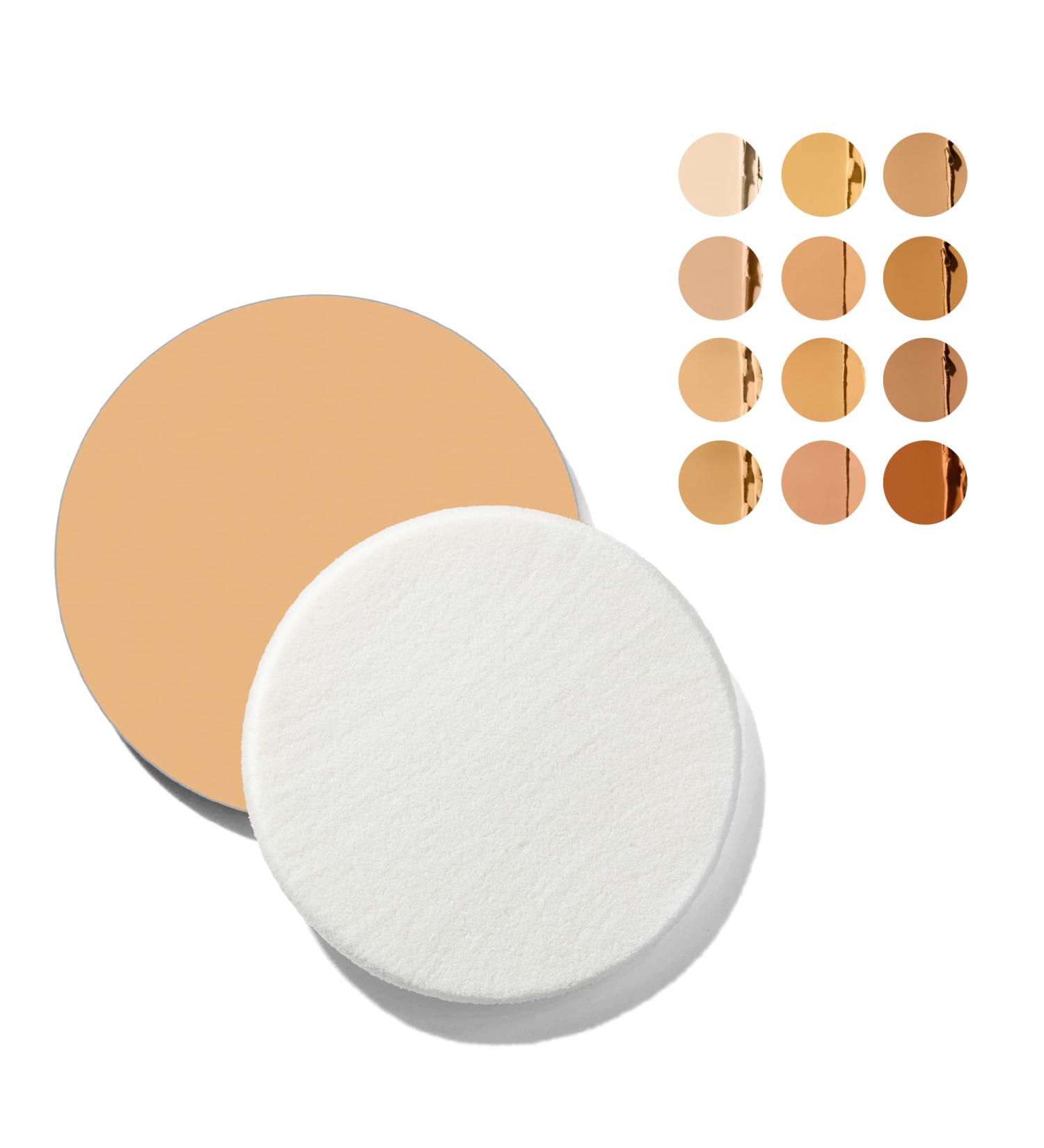 Ilumina CC Creamy Compact SPF 50+ Refill by Sofia Vergara - Mineral Sunscreen & Cream Foundation Balm for All Skin Types - Blurring Matte Light Coverage - Water Resistant 10g (2N Light Beige - Buy Online on GoSupps.com