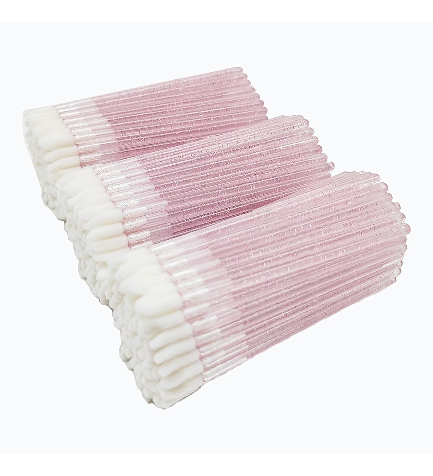 600 Pieces Crystal Lip Brush Disposable Lip Gloss Wands Lipstick Applicator