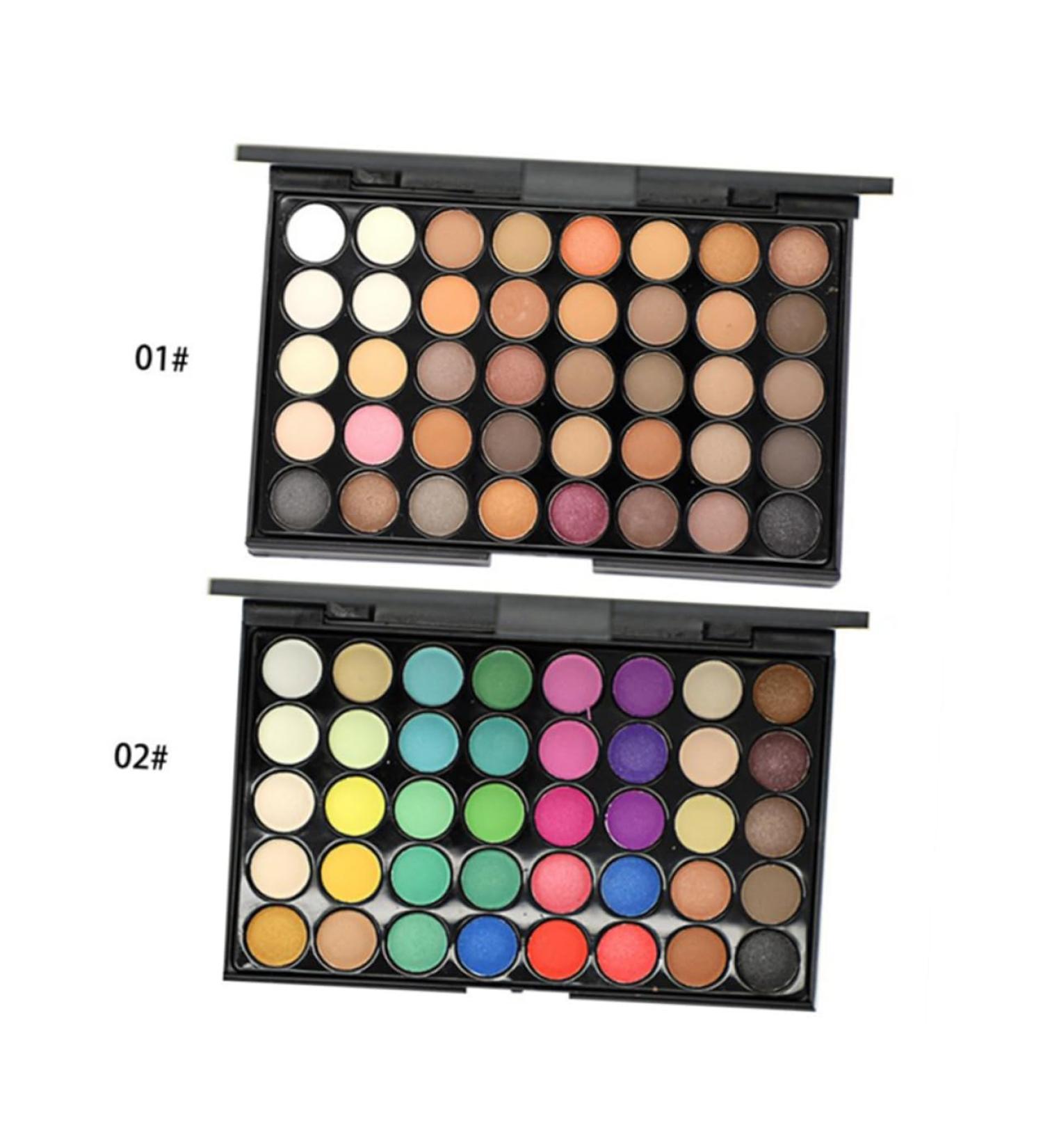 NOLITOY 40 Eyeshadow Makeup Palette Eye Shadow Smoky Makeup - Buy Online on GoSupps.com