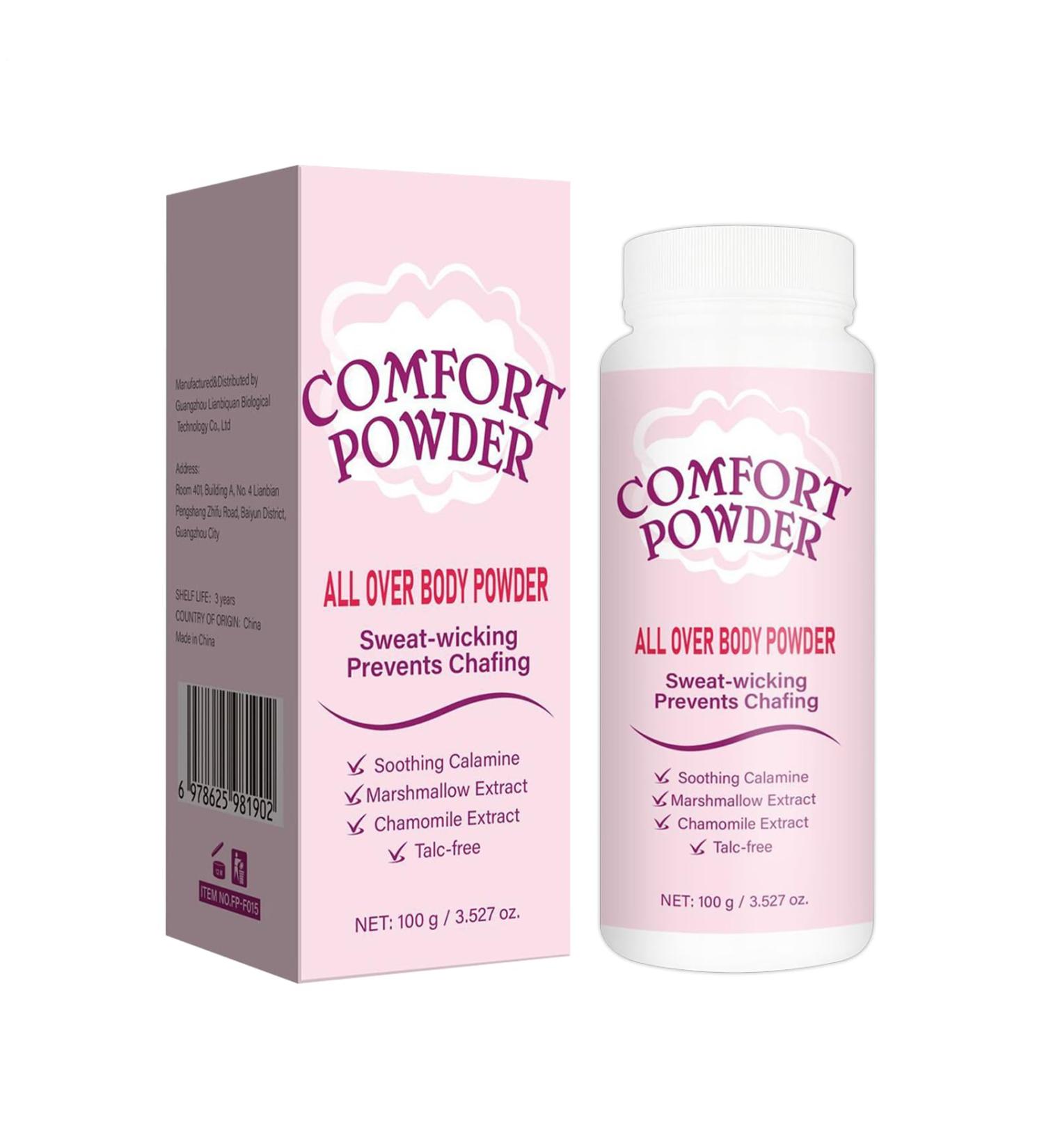 Poudre Anti-Transpiration 100g - Poudre Absorbante Anti-Transpiration | Produit Rafra chissant Anti-Sueur Pour Aissels Fesses Hommes Femmes - Buy Online on GoSupps.com