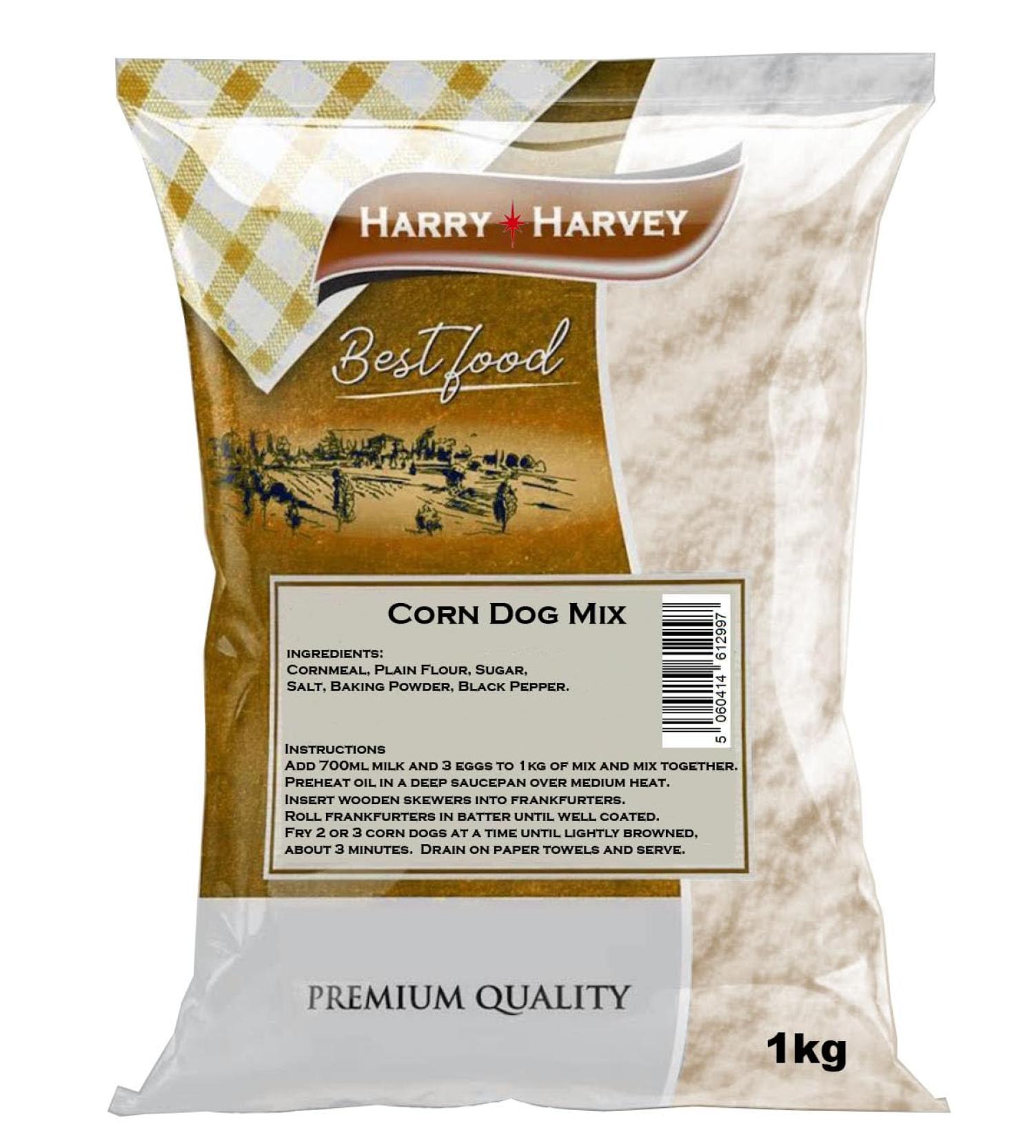 Corn Dough Mix for Dogs - American Battered Sausage - 1kg - Buy Online on GoSupps.com