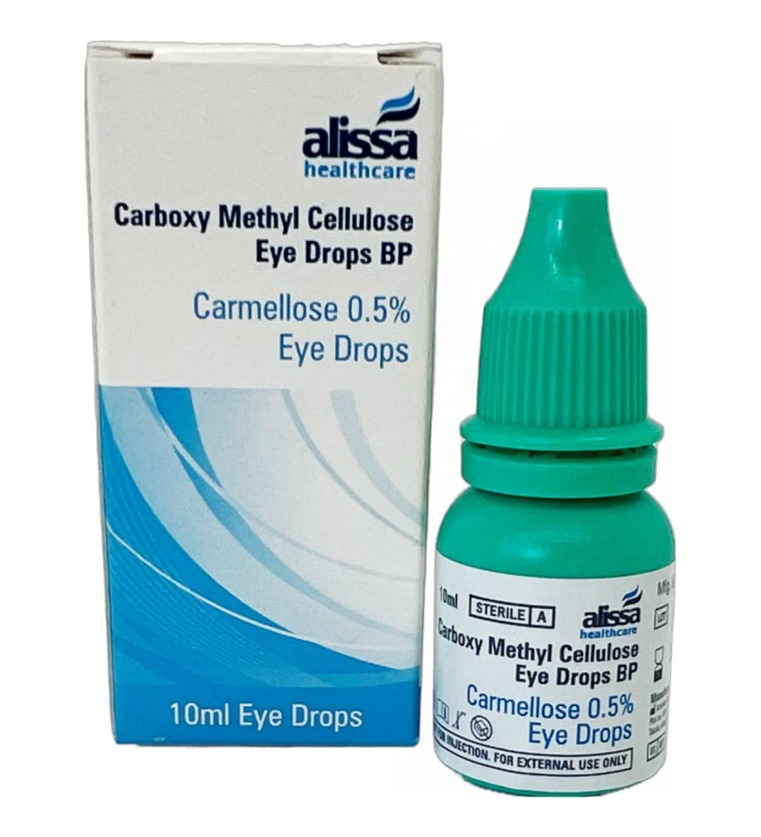Carmellose 0.5% Eye Drops 10ml (OPTIVE Equivalent) Fast Relief for Dry Eyes - Buy Online on GoSupps.com