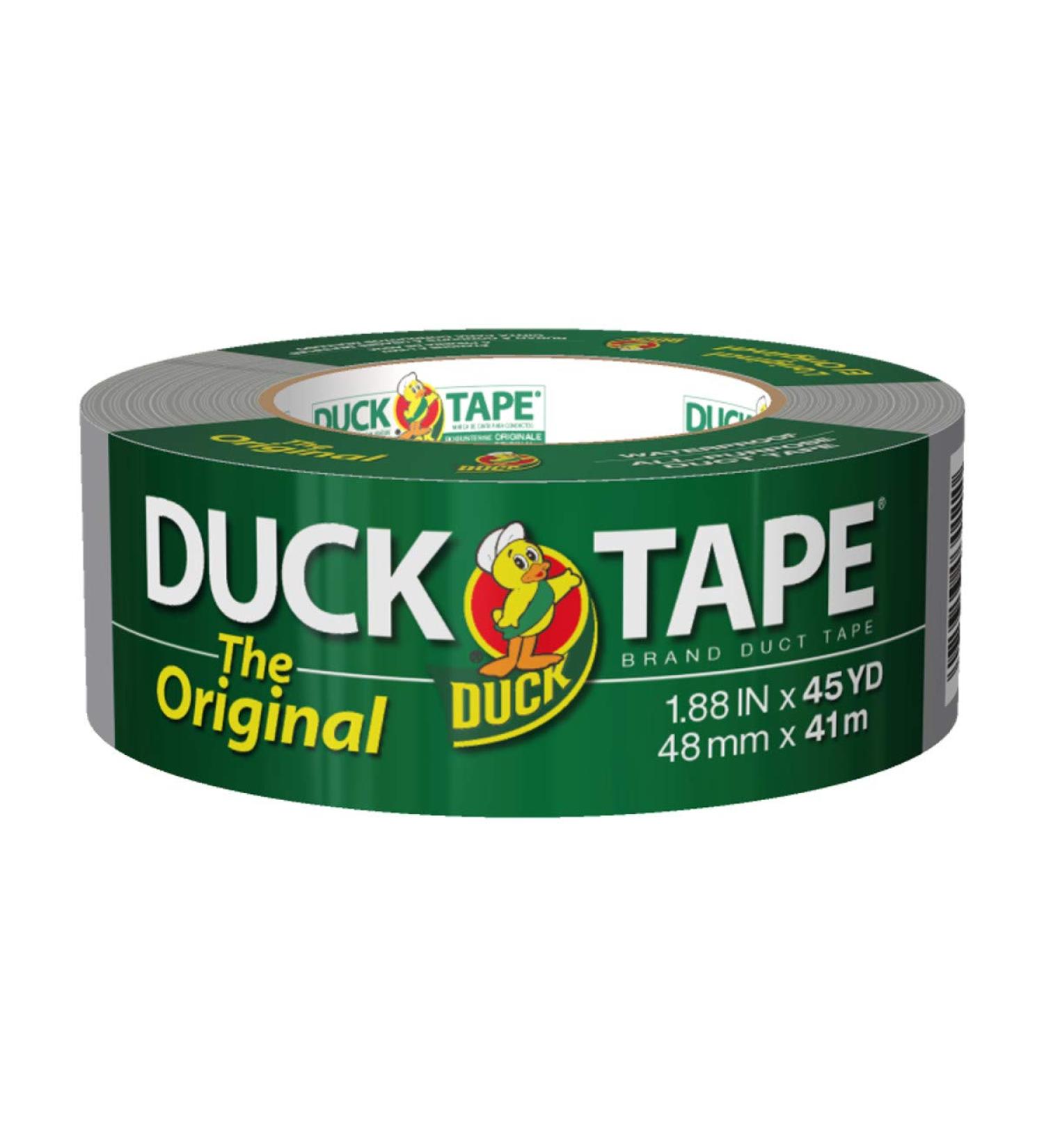 Duck Brand 394468 Duct Tape, Silver, 1.88 x 45 Yards - 1 Roll - Buy Online on GoSupps.com