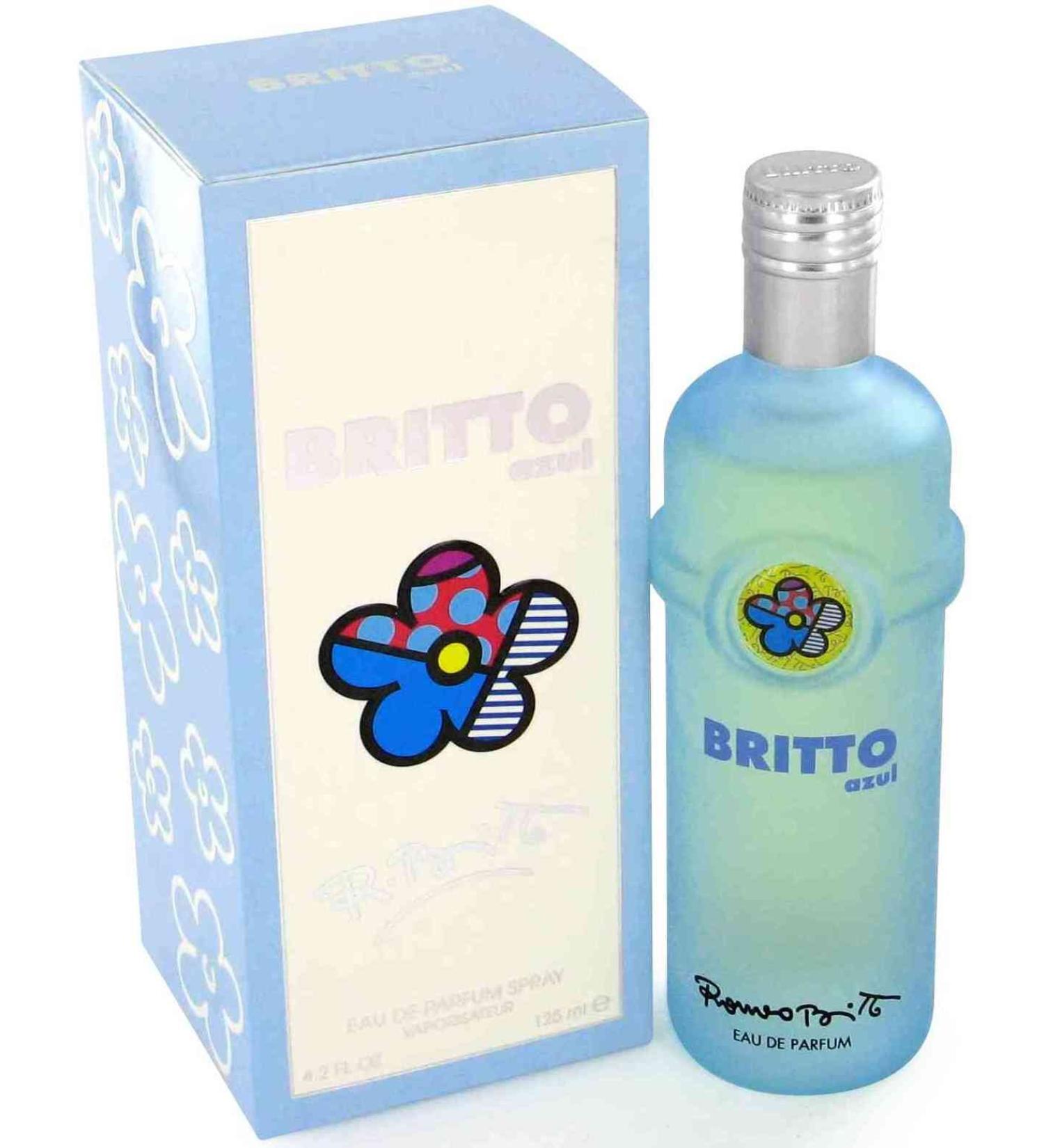 Britto Azul By Romeo Britto For Women. Eau De Parfum Spray 4.2 Ounces