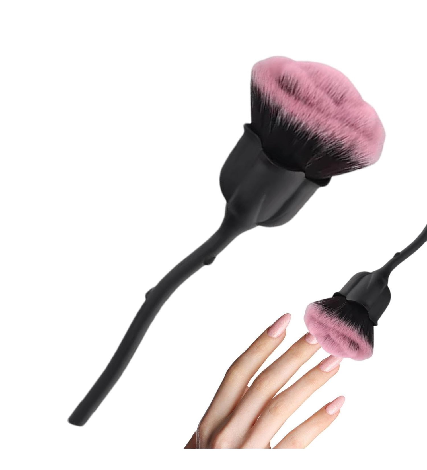 Generic Rose Blush Brush | Flower Foundation Brush | Blush Brush Large Face Powder Makeup Brushes for Powder Cosmetic Nail Dust Brush Loose Powder Brush - Buy Online on GoSupps.com