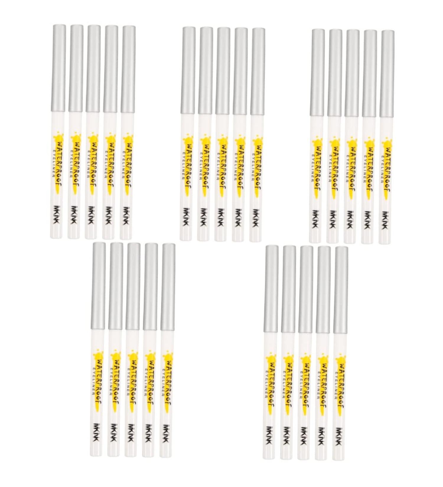 Beavorty 25 Pcs White Lying Silkworm Pen Highlighters Women Cosmetics Makeup Stick Girl Eyeliner Brighten - Buy Online on GoSupps.com