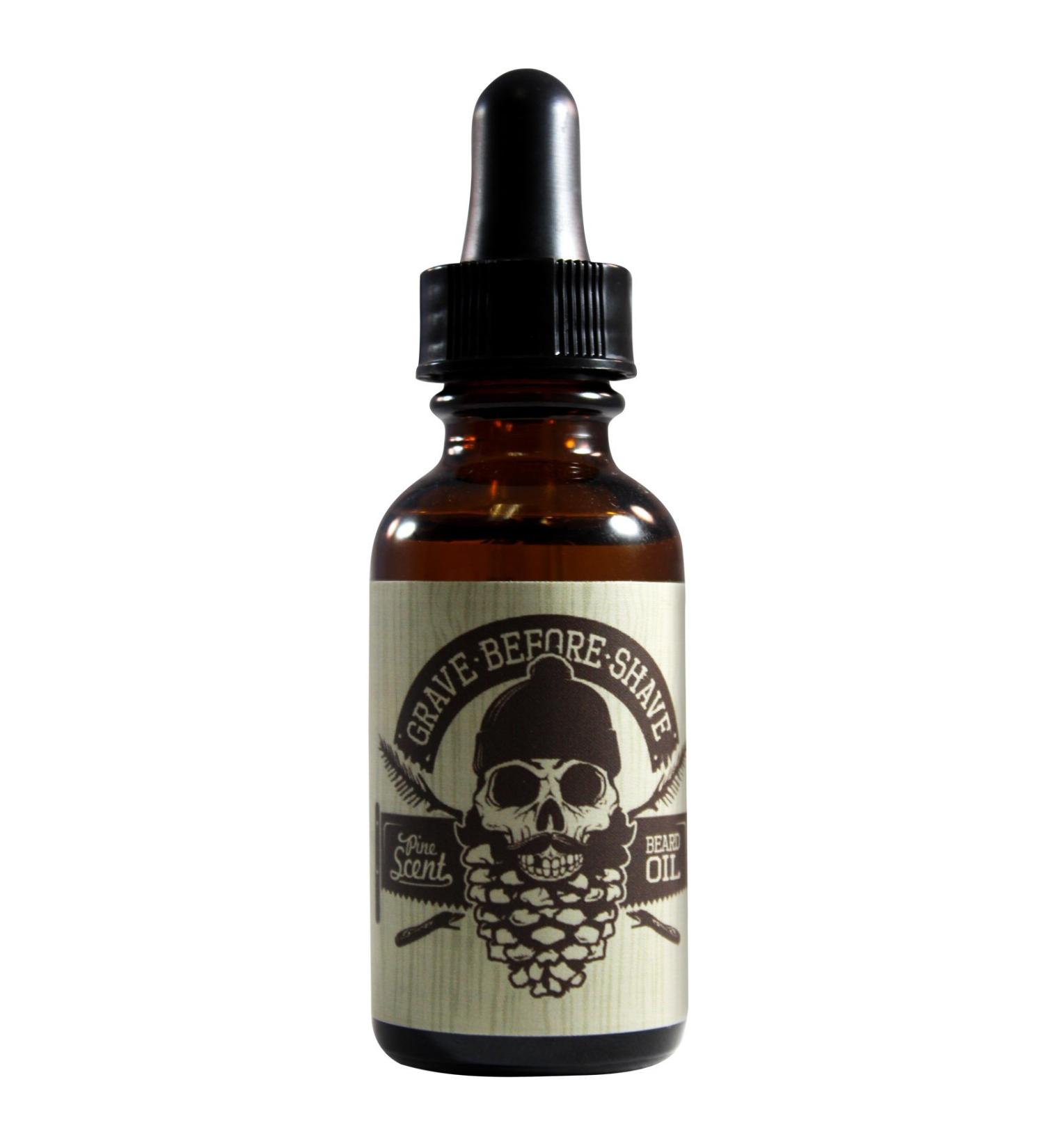 GRAVE BEFORE SHAVE  Pine/Cedar Wood Beard Oil Pine with Cedar Wood afternotes 1 Fl Oz (Pack of 1)